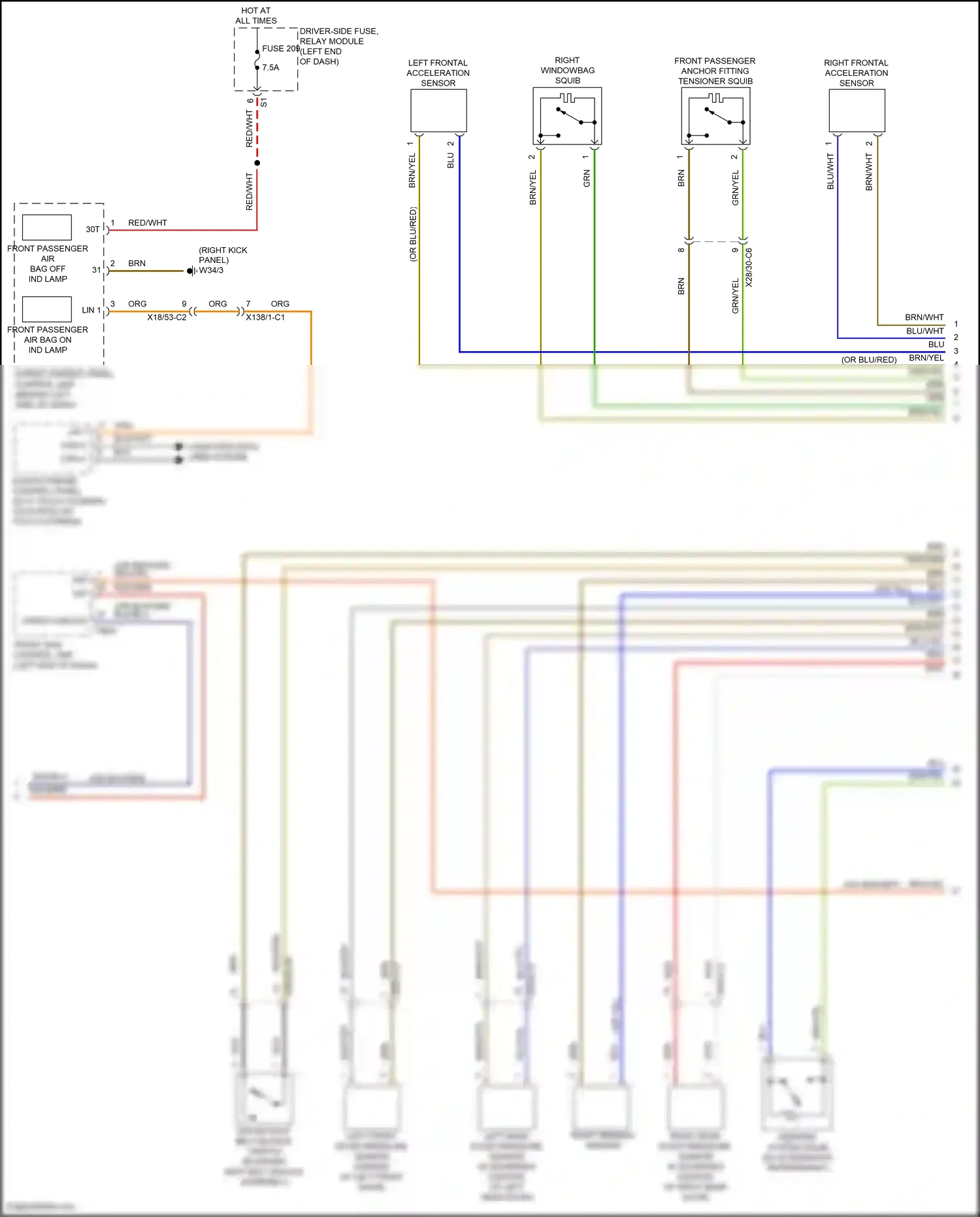Wiring diagram computer data lines system for Mercedes-Benz E-class W213/S213/C238/A238 (2016-2021) (30 of 281)