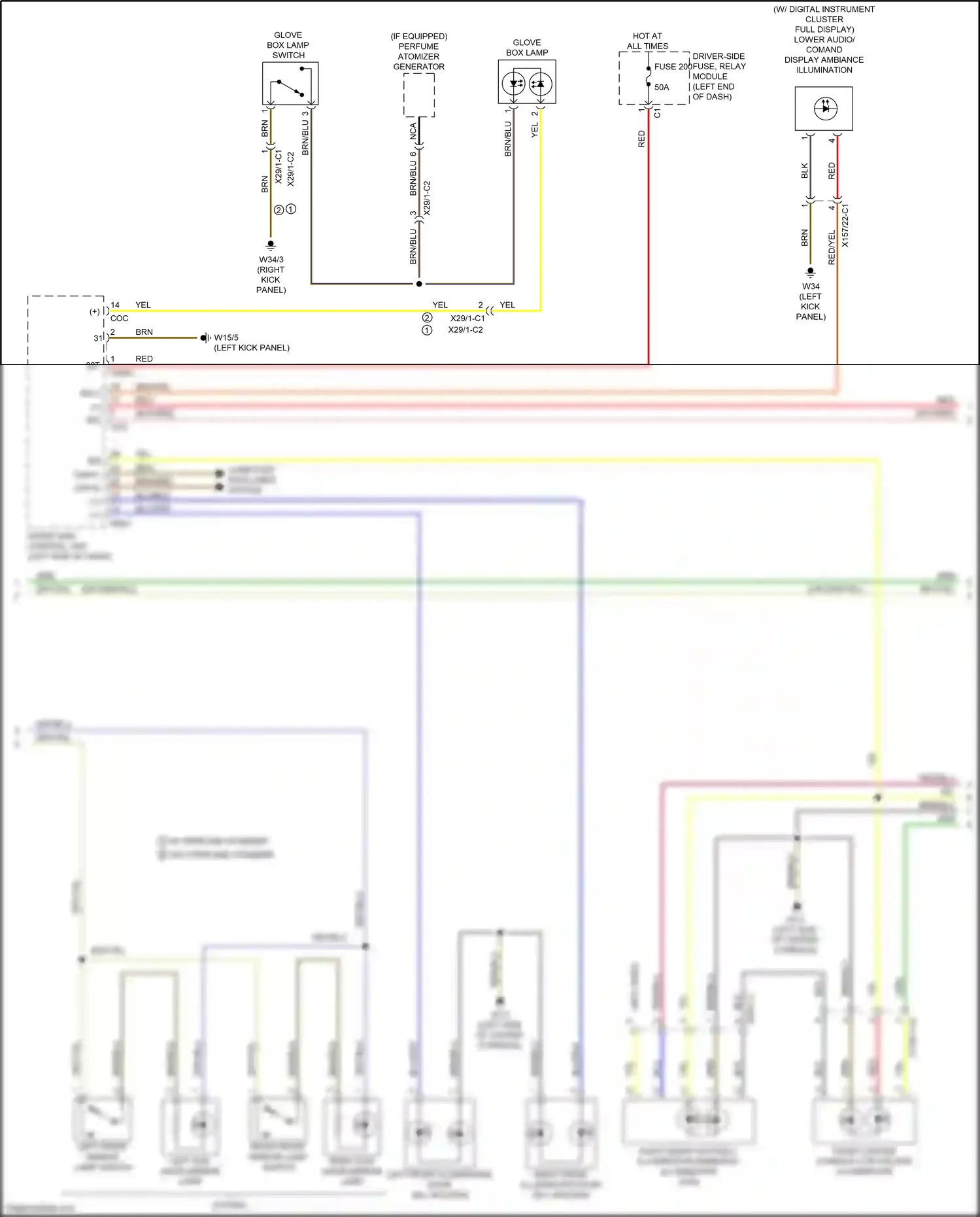 Wiring diagram computer data lines system for Mercedes-Benz E-class W213/S213/C238/A238 (2016-2021) (221 of 281)