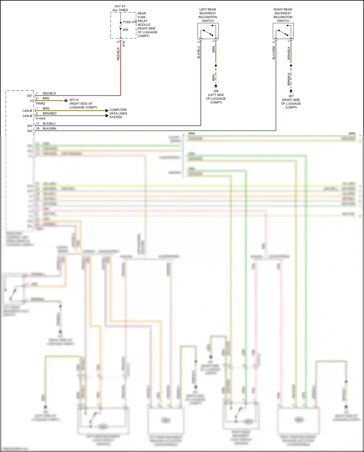 Wiring diagram computer data lines system for Mercedes-Benz E-class W213/S213/C238/A238 (2016-2021) (57 of 281)