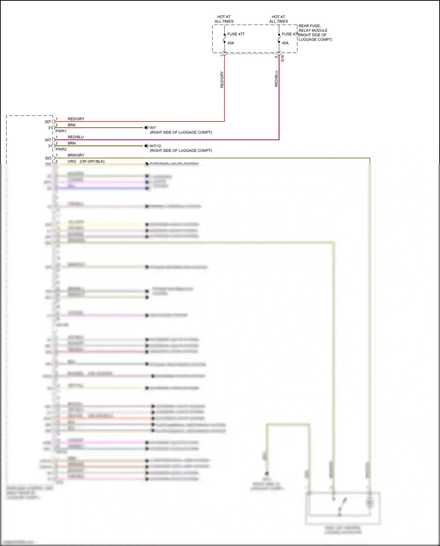Wiring diagram computer data lines system for Mercedes-Benz E-class W213/S213/C238/A238 (2016-2021) (150 of 281)