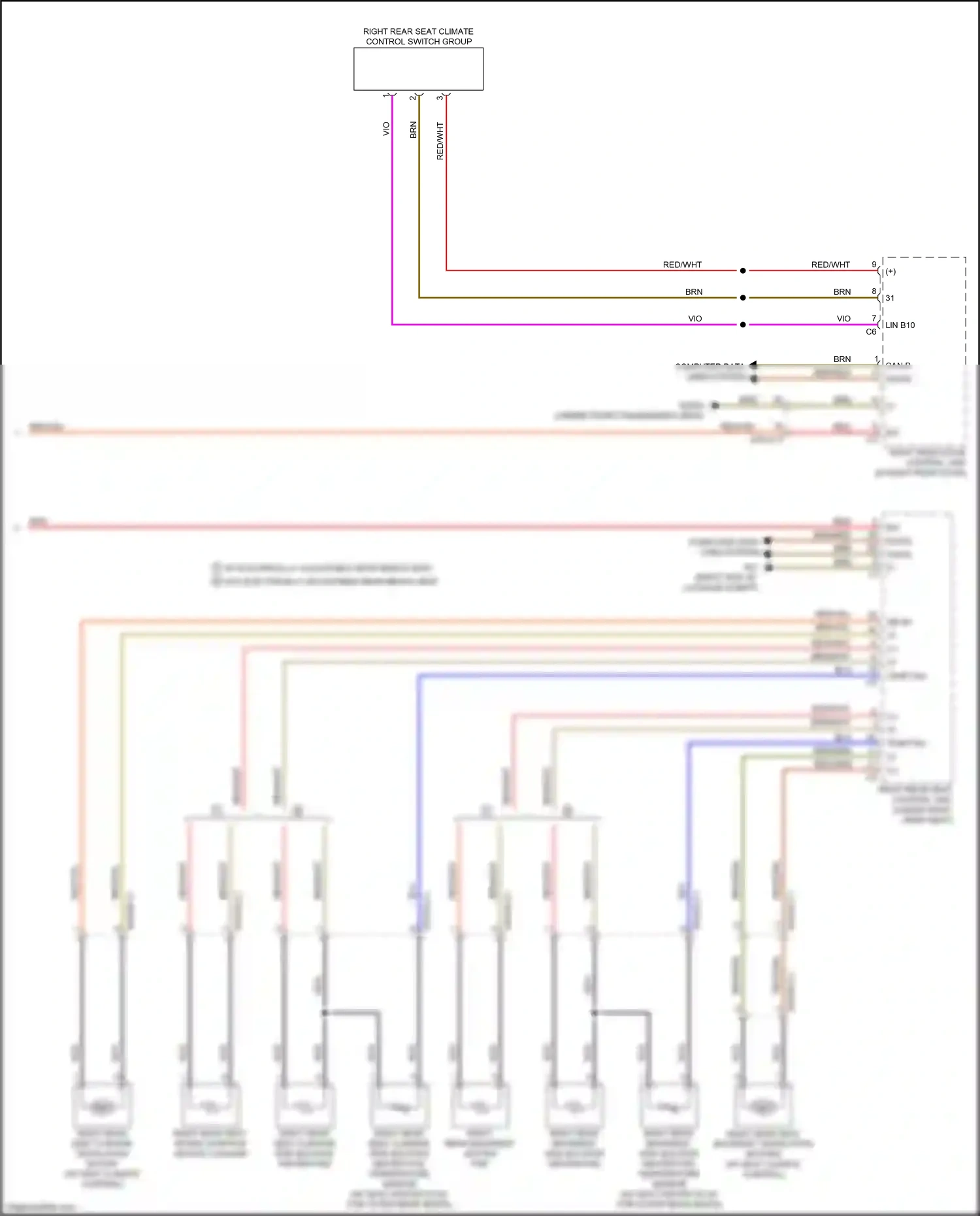 Wiring diagram computer data lines system for Mercedes-Benz E-class W213/S213/C238/A238 (2016-2021) (37 of 281)