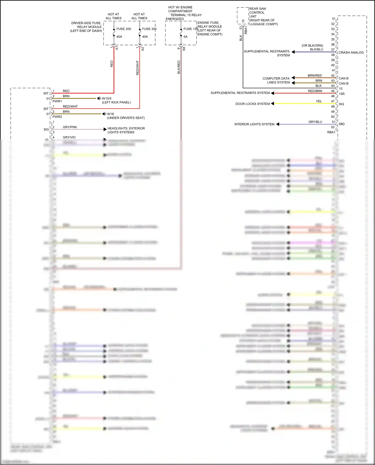 Wiring diagram computer data lines system for Mercedes-Benz E-class W213/S213/C238/A238 (2016-2021) (145 of 281)