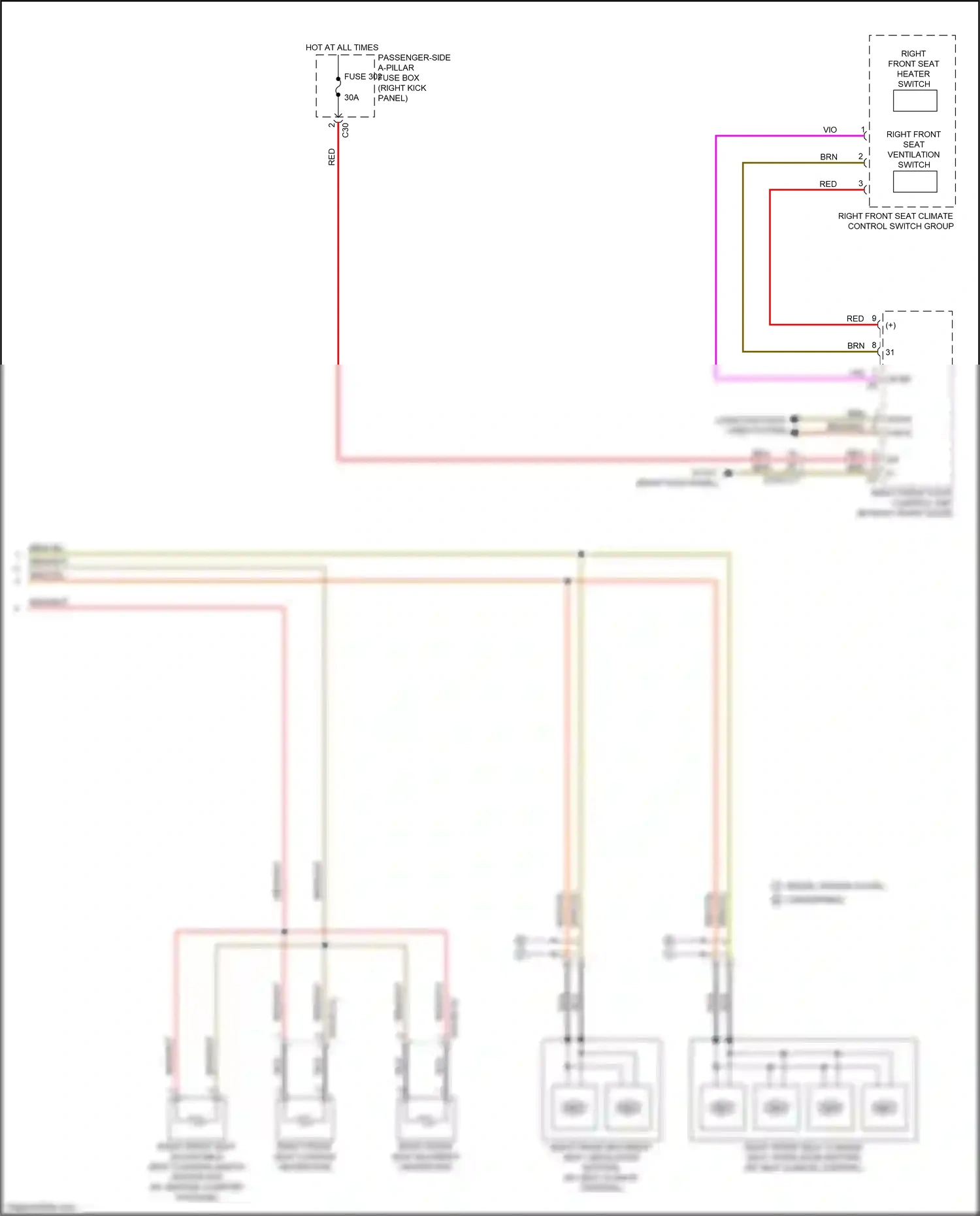 Wiring diagram computer data lines system for Mercedes-Benz E-class W213/S213/C238/A238 (2016-2021) (44 of 281)