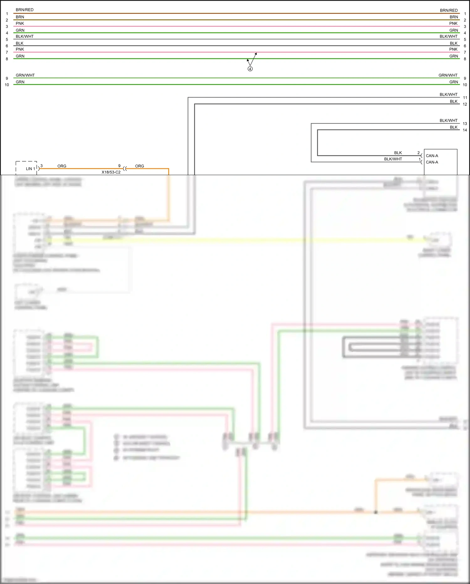 Wiring diagram flex-e bm for Mercedes-Benz E-class W213/S213/C238/A238 (2016-2021) (18 of 39)