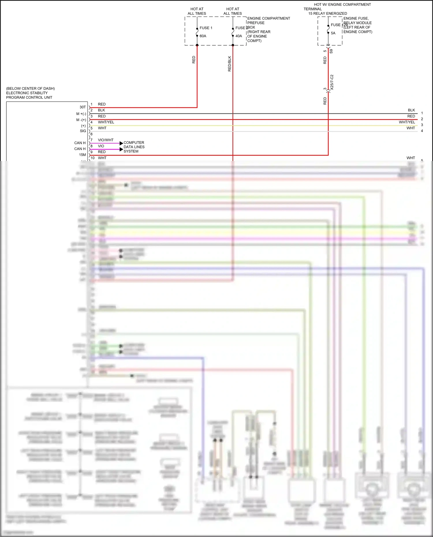Wiring diagram flex-e bp for Mercedes-Benz E-class W213/S213/C238/A238 (2016-2021) (11 of 51)