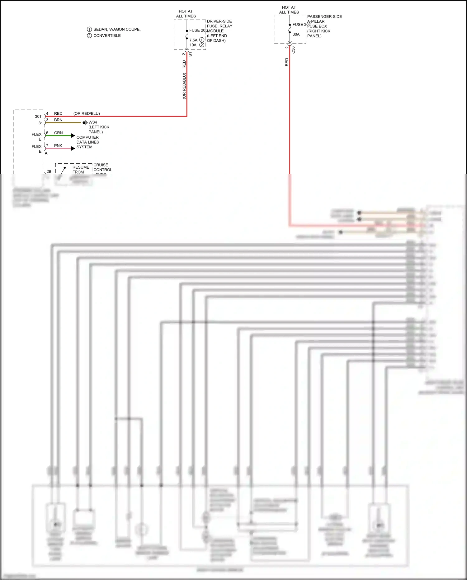 Wiring diagram flex-e bp for Mercedes-Benz E-class W213/S213/C238/A238 (2016-2021) (26 of 51)