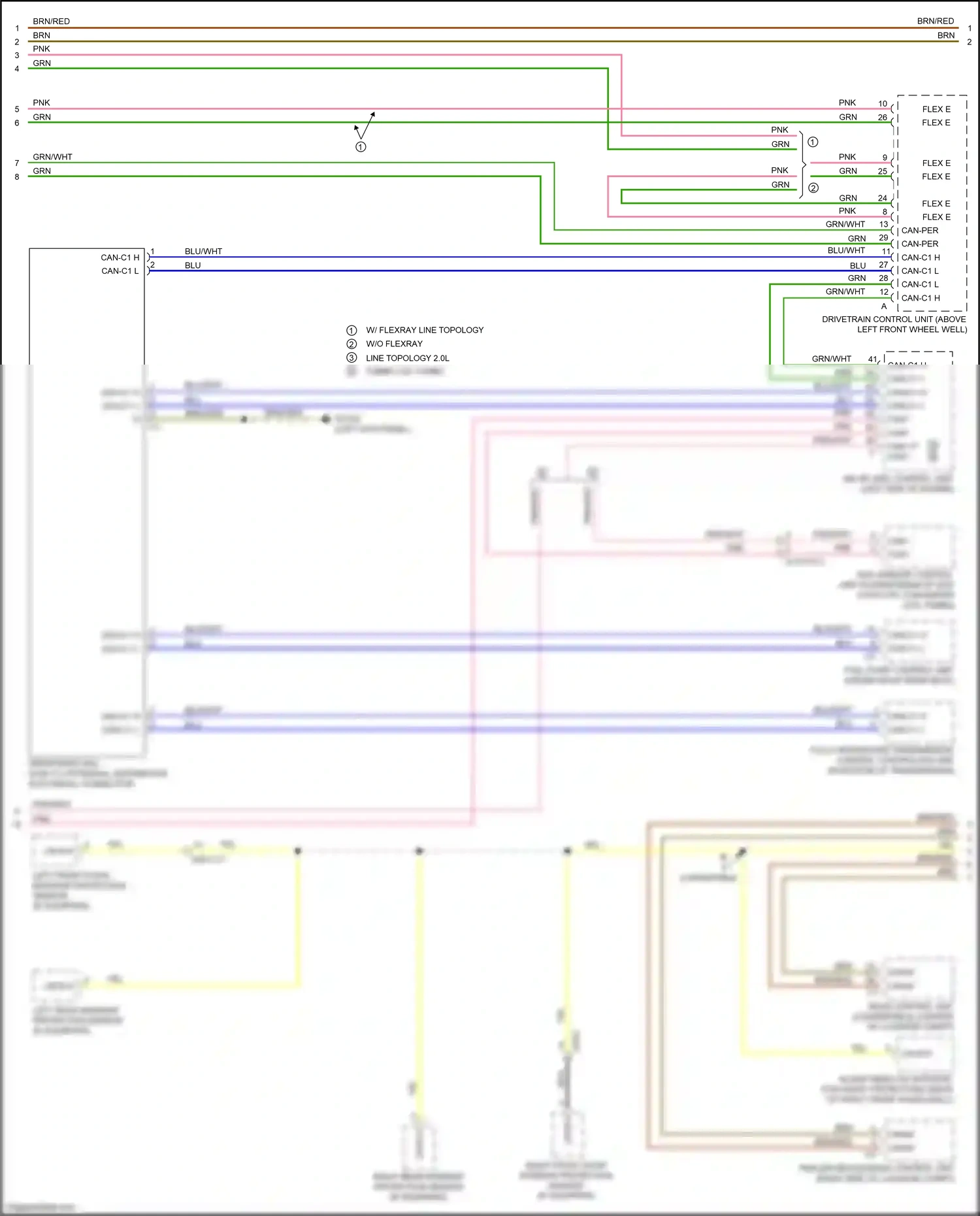 Wiring diagram flex-e bp for Mercedes-Benz E-class W213/S213/C238/A238 (2016-2021) (18 of 51)