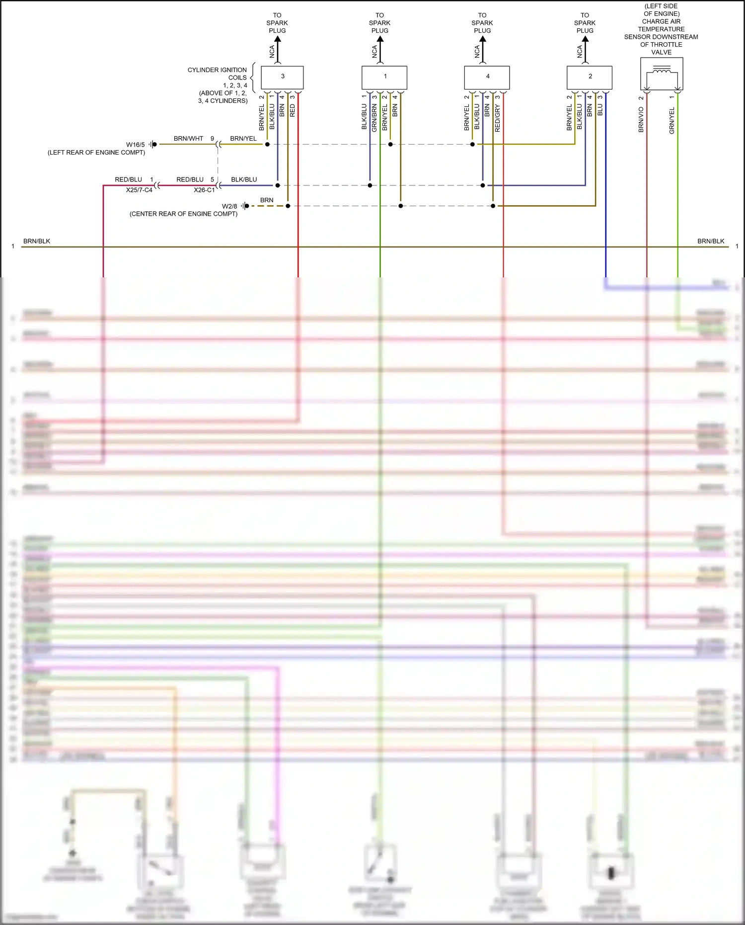 Wiring diagram quantity control valve for Mercedes-Benz E-class W213/S213/C238/A238 (2016-2021) (1 of 2)