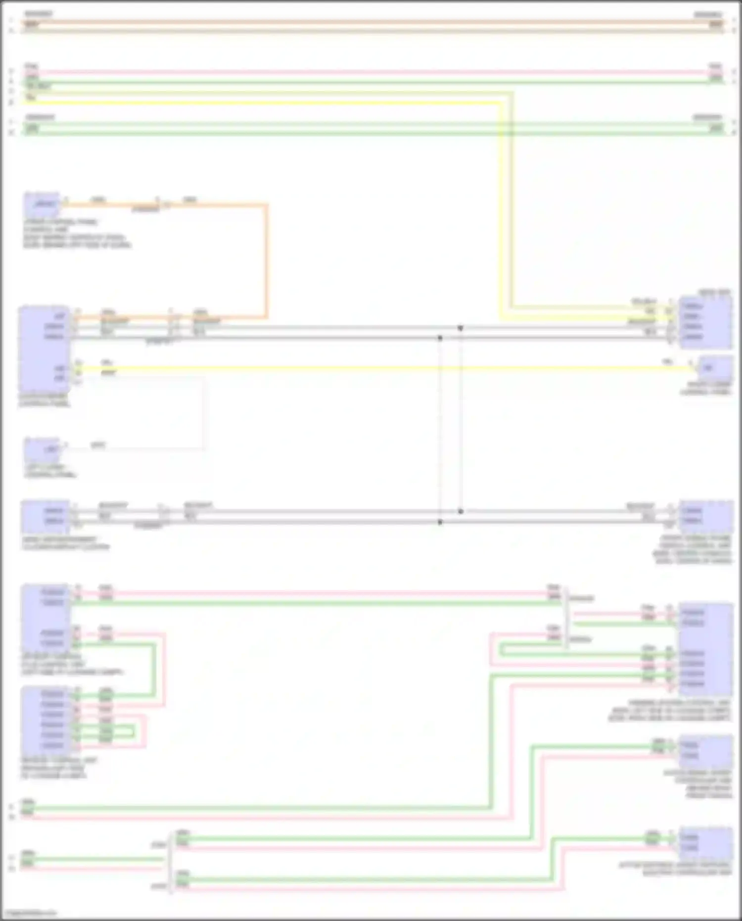 E-class Mercedes-Benz W214/S214 (2023-2024): High/low bus circuit (4 of 6)