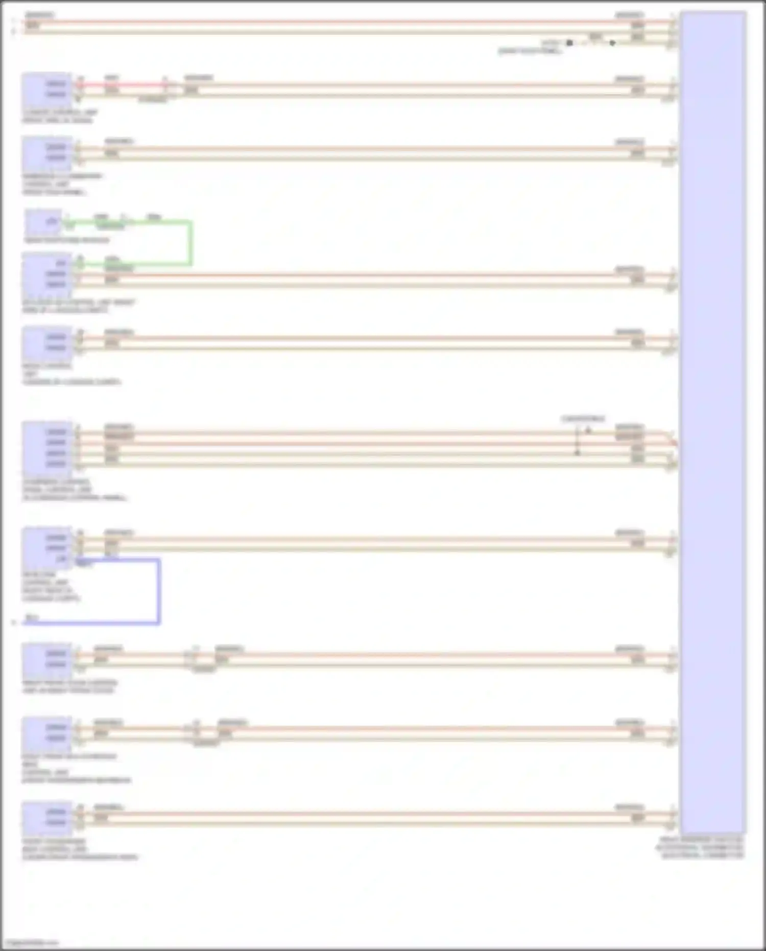 E-class Mercedes-Benz W214/S214 (2023-2024): High/low bus circuit, convertible (6 of 6)