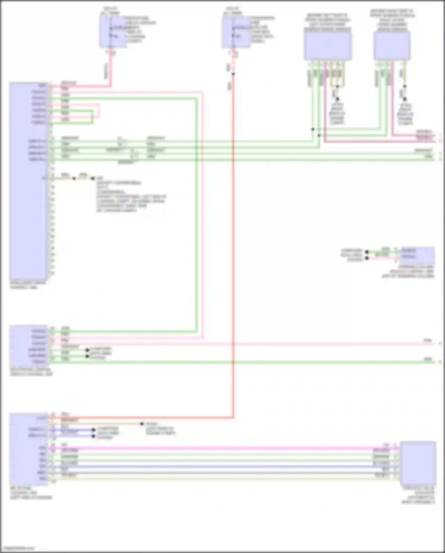 E-class Mercedes-Benz W214/S214 (2023-2024): Cruise control circuit (1 of 2)