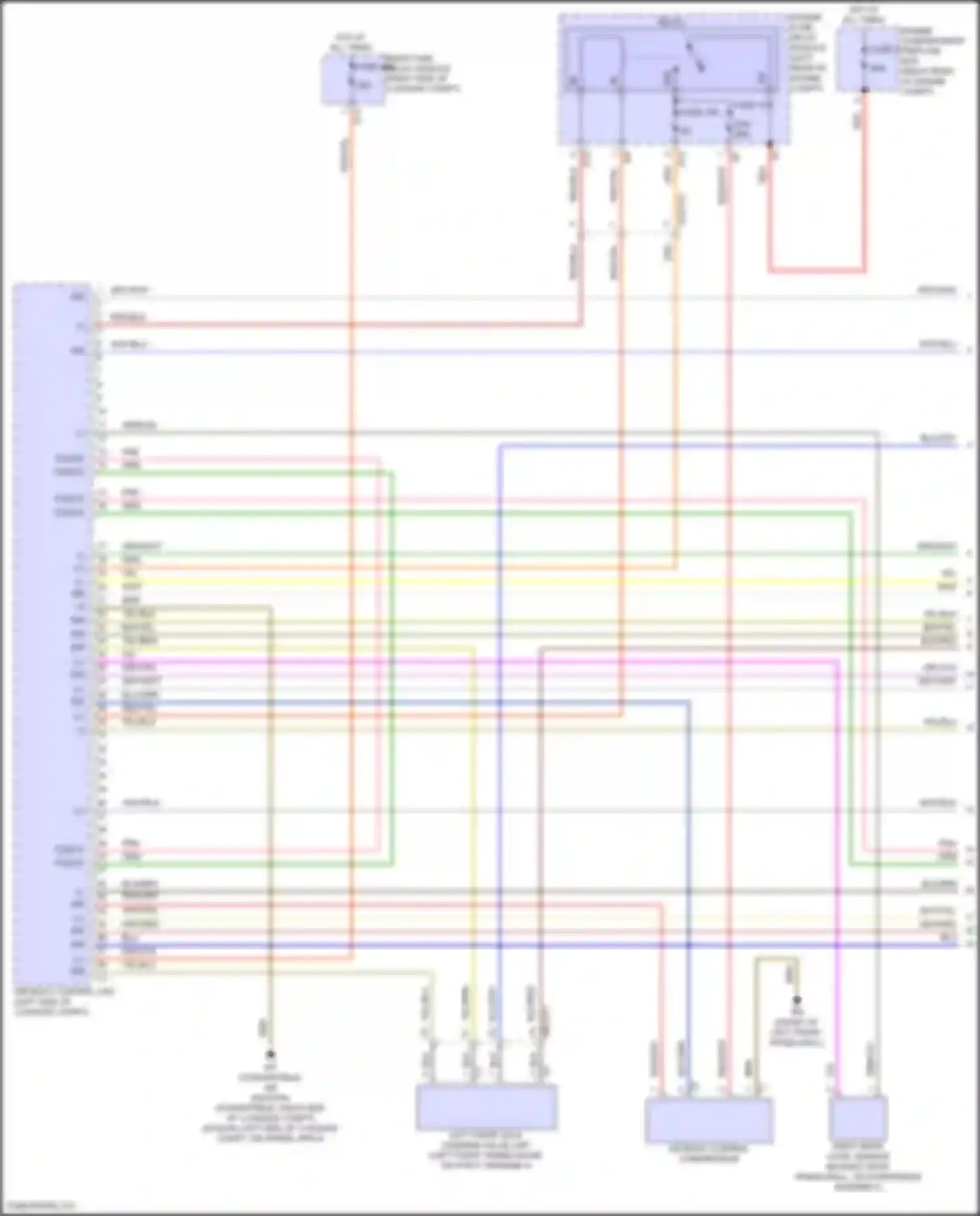 E-class Mercedes-Benz W214/S214 (2023-2024): Electronic suspension circuit (1 of 3)