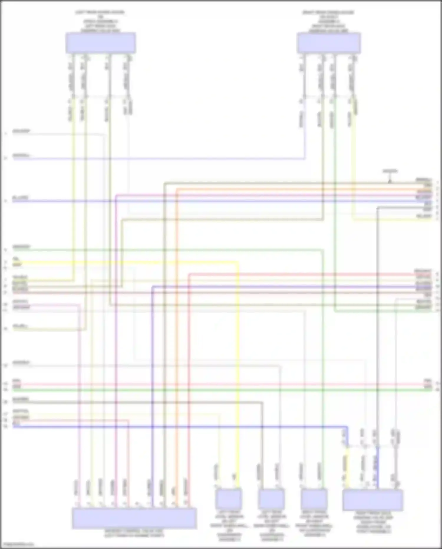 E-class Mercedes-Benz W214/S214 (2023-2024): Electronic suspension circuit (2 of 3)