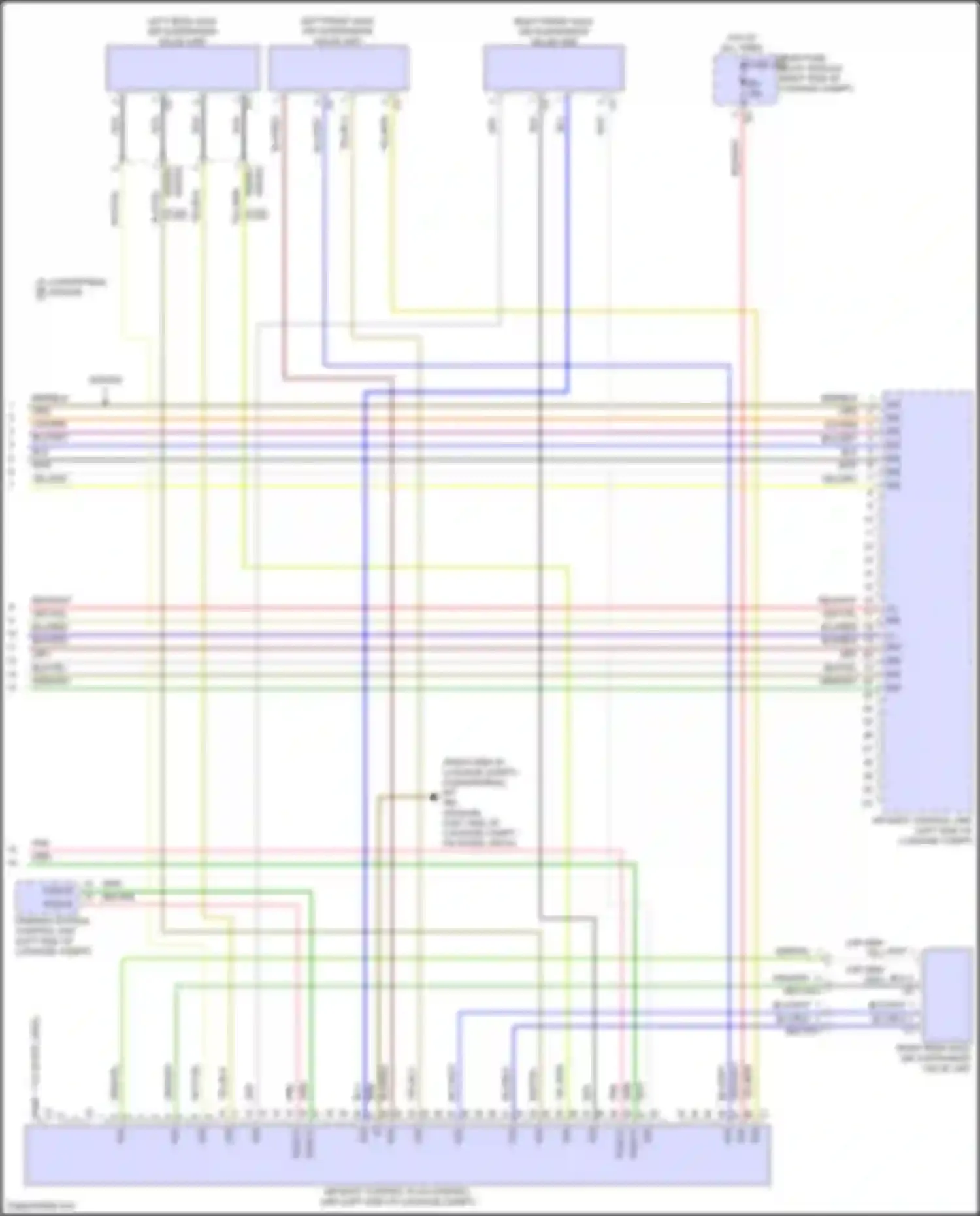 E-class Mercedes-Benz W214/S214 (2023-2024): Electronic suspension circuit (3 of 3)