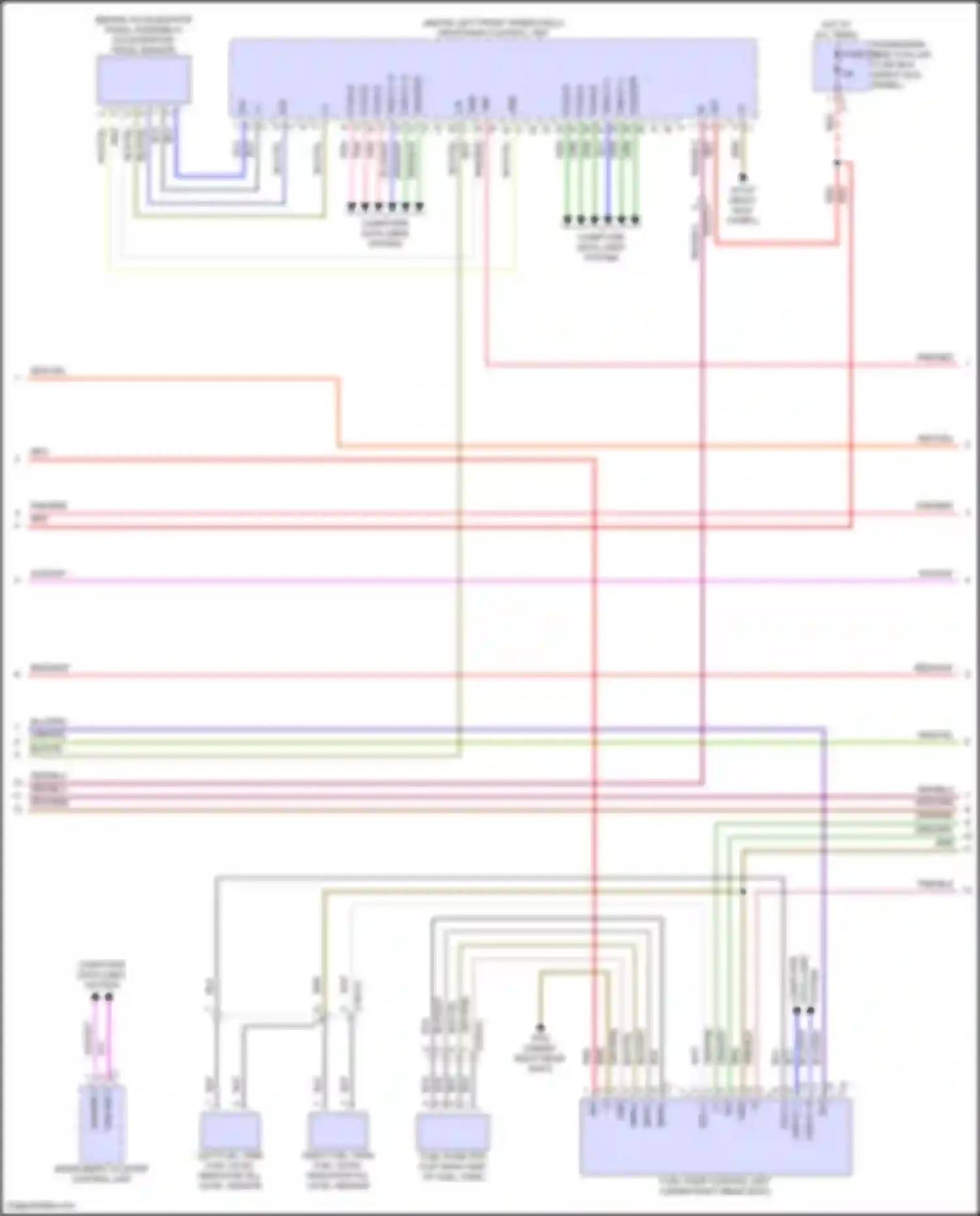 E-class Mercedes-Benz W214/S214 (2023-2024): Wiring diagram engine performance 2.0l turbo (2 of 8)