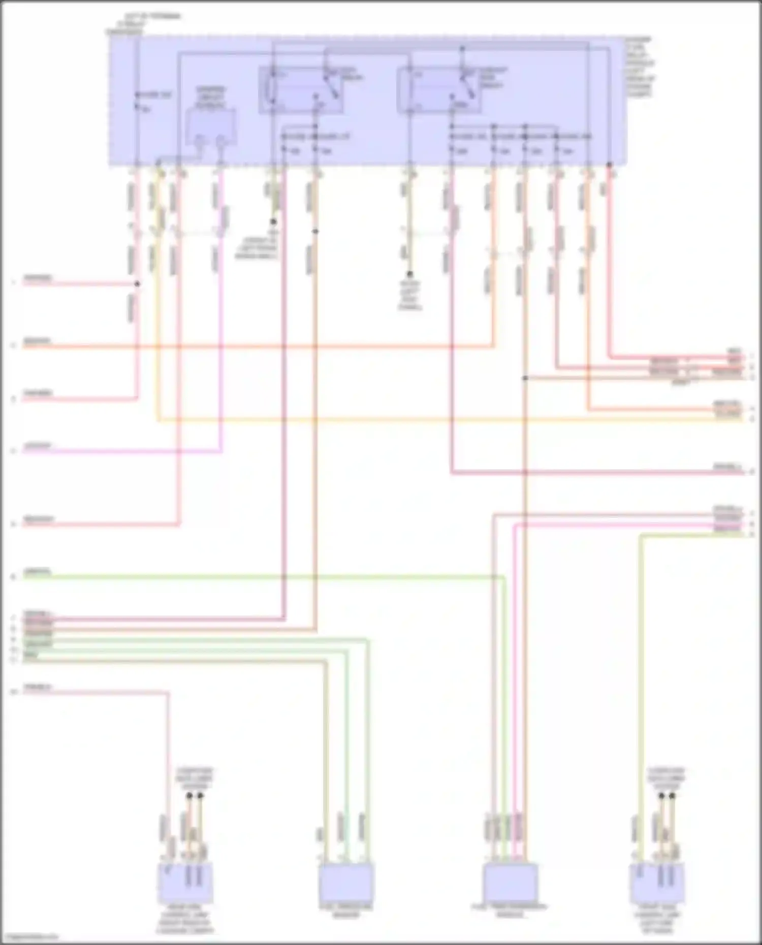 E-class Mercedes-Benz W214/S214 (2023-2024): Wiring diagram engine performance 2.0l turbo (3 of 8)