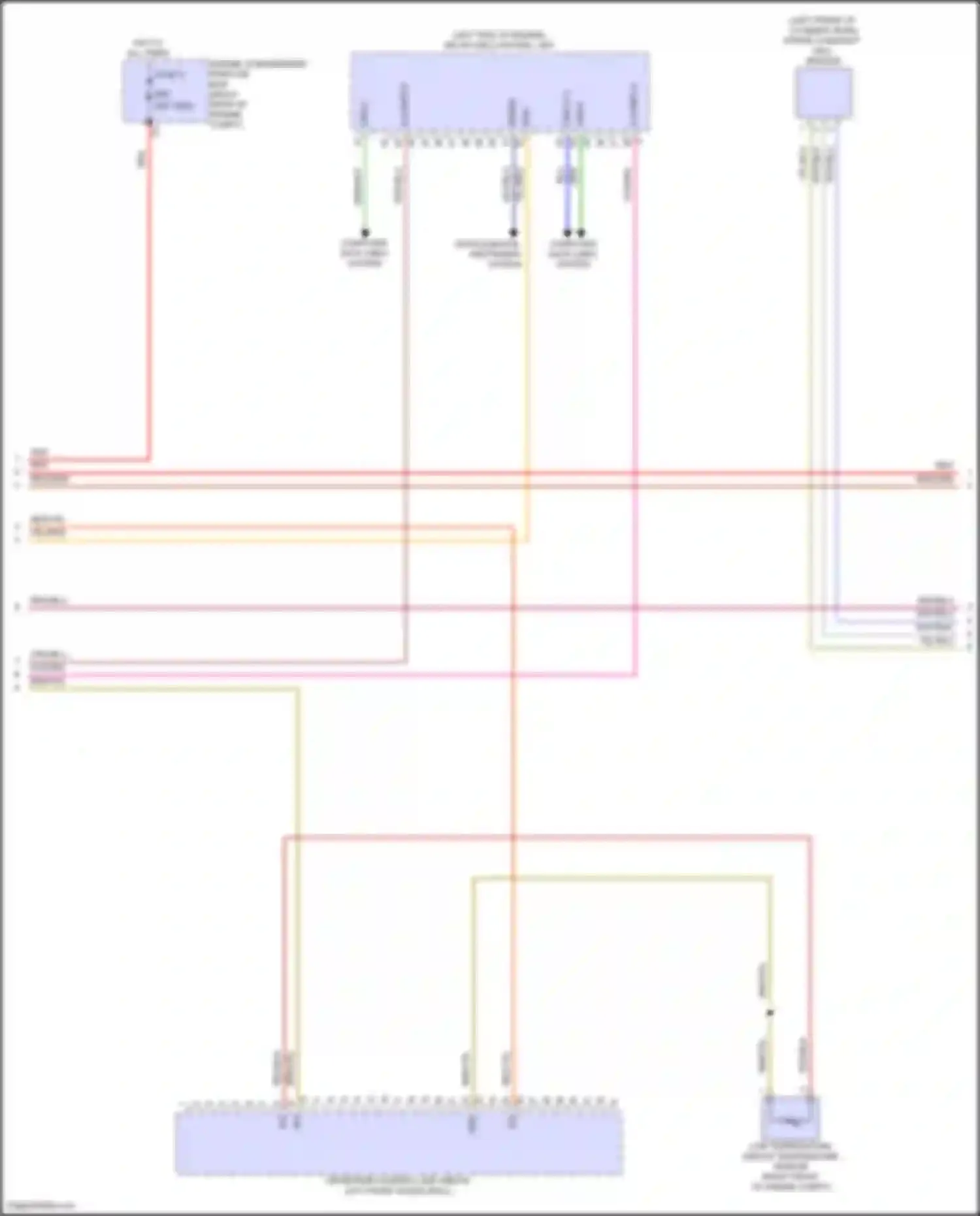 E-class Mercedes-Benz W214/S214 (2023-2024): Wiring diagram engine performance 2.0l turbo (4 of 8)