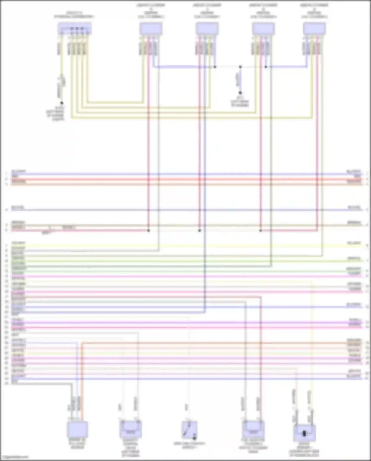E-class Mercedes-Benz W214/S214 (2023-2024): Wiring diagram engine performance 2.0l turbo (6 of 8)