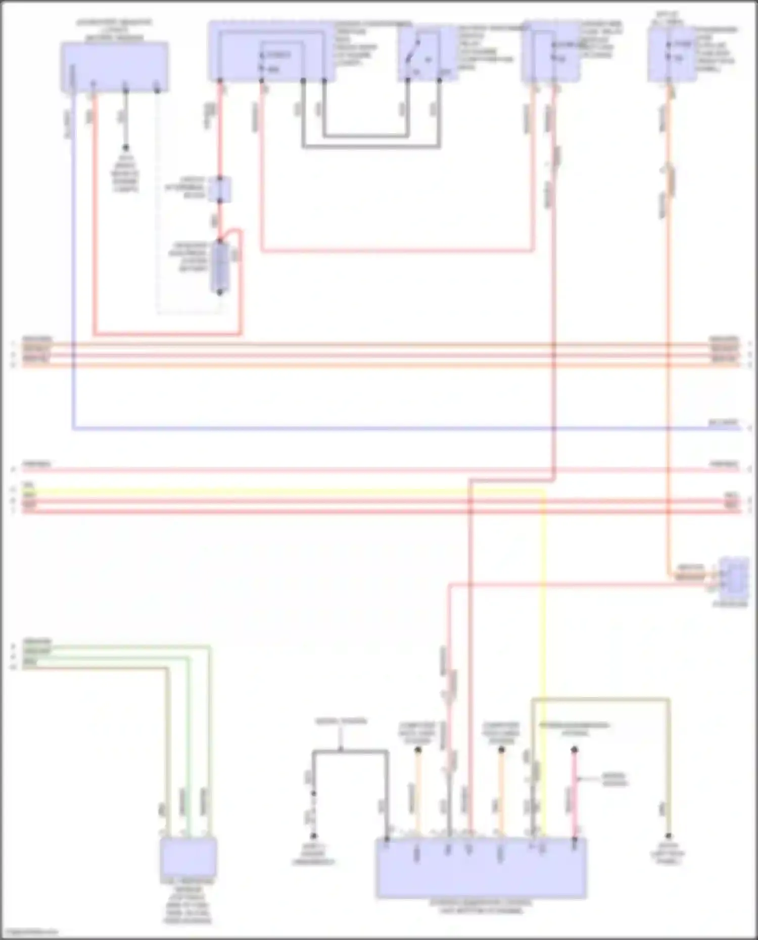 E-class Mercedes-Benz W214/S214 (2023-2024): Wiring diagram engine performance 3.0l turbo hybrid (2 of 9)