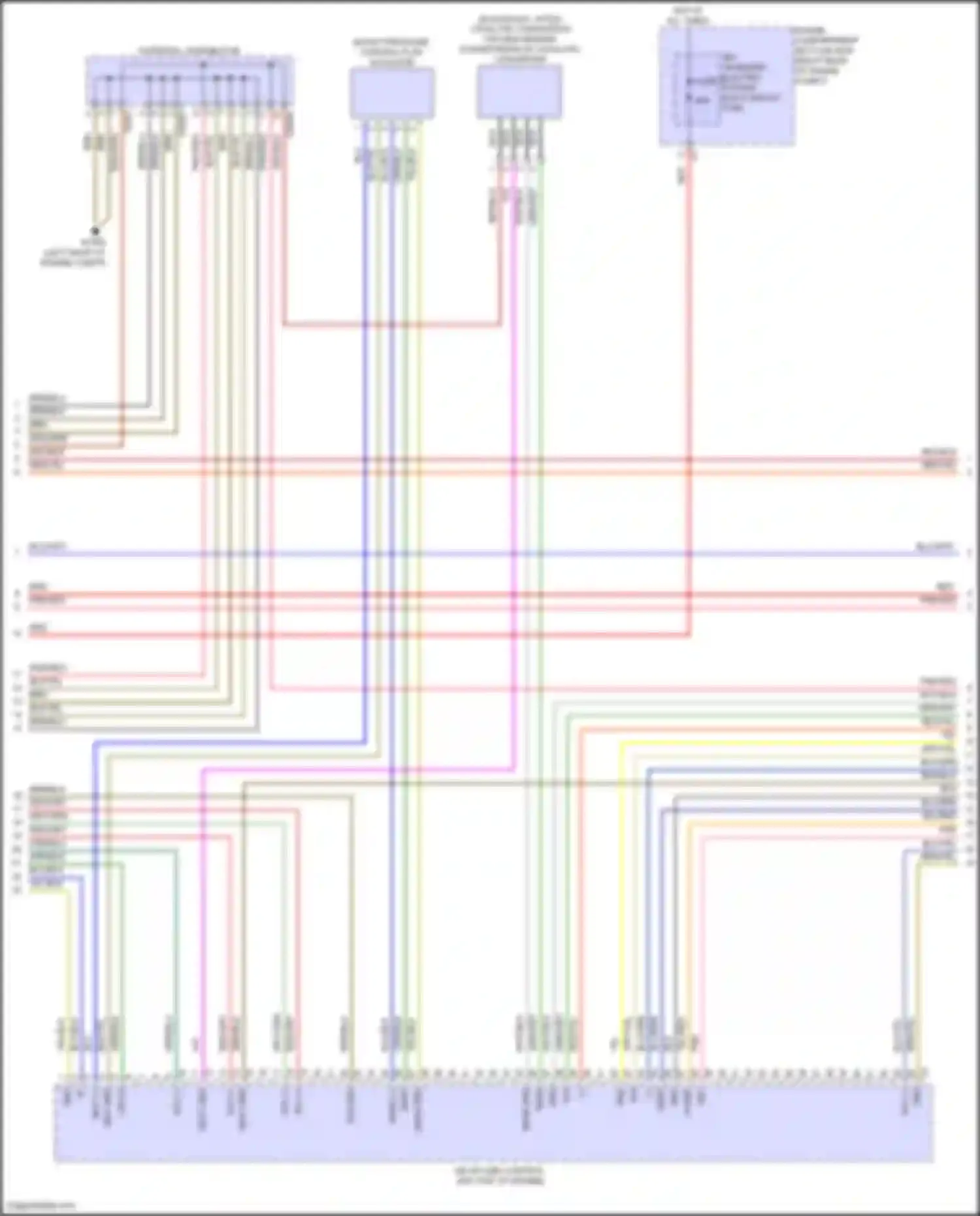 E-class Mercedes-Benz W214/S214 (2023-2024): Wiring diagram engine performance 3.0l turbo hybrid (5 of 9)