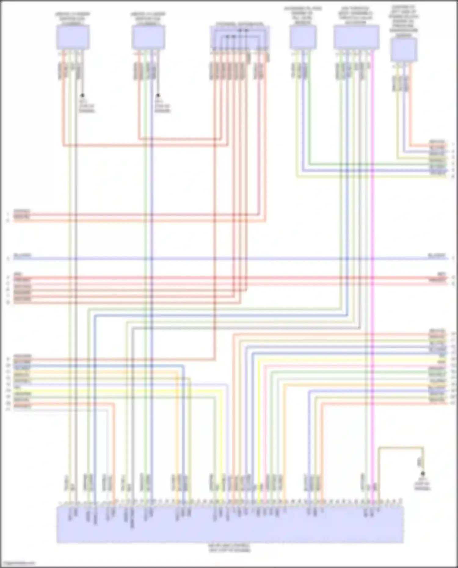 E-class Mercedes-Benz W214/S214 (2023-2024): Wiring diagram engine performance 3.0l turbo hybrid (7 of 9)