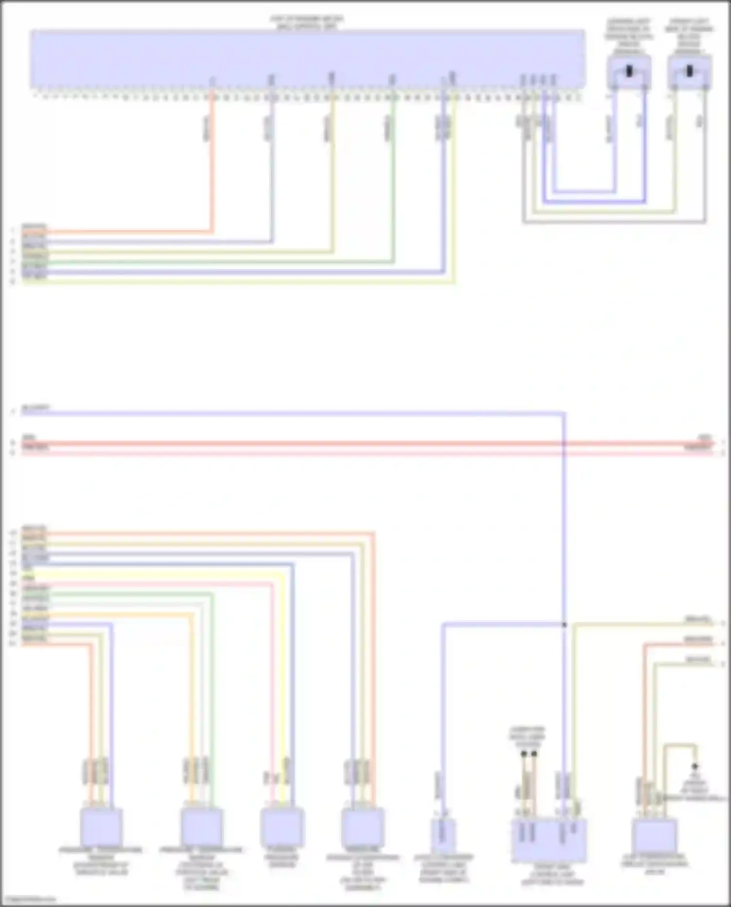 E-class Mercedes-Benz W214/S214 (2023-2024): Wiring diagram engine performance 3.0l turbo hybrid (8 of 9)