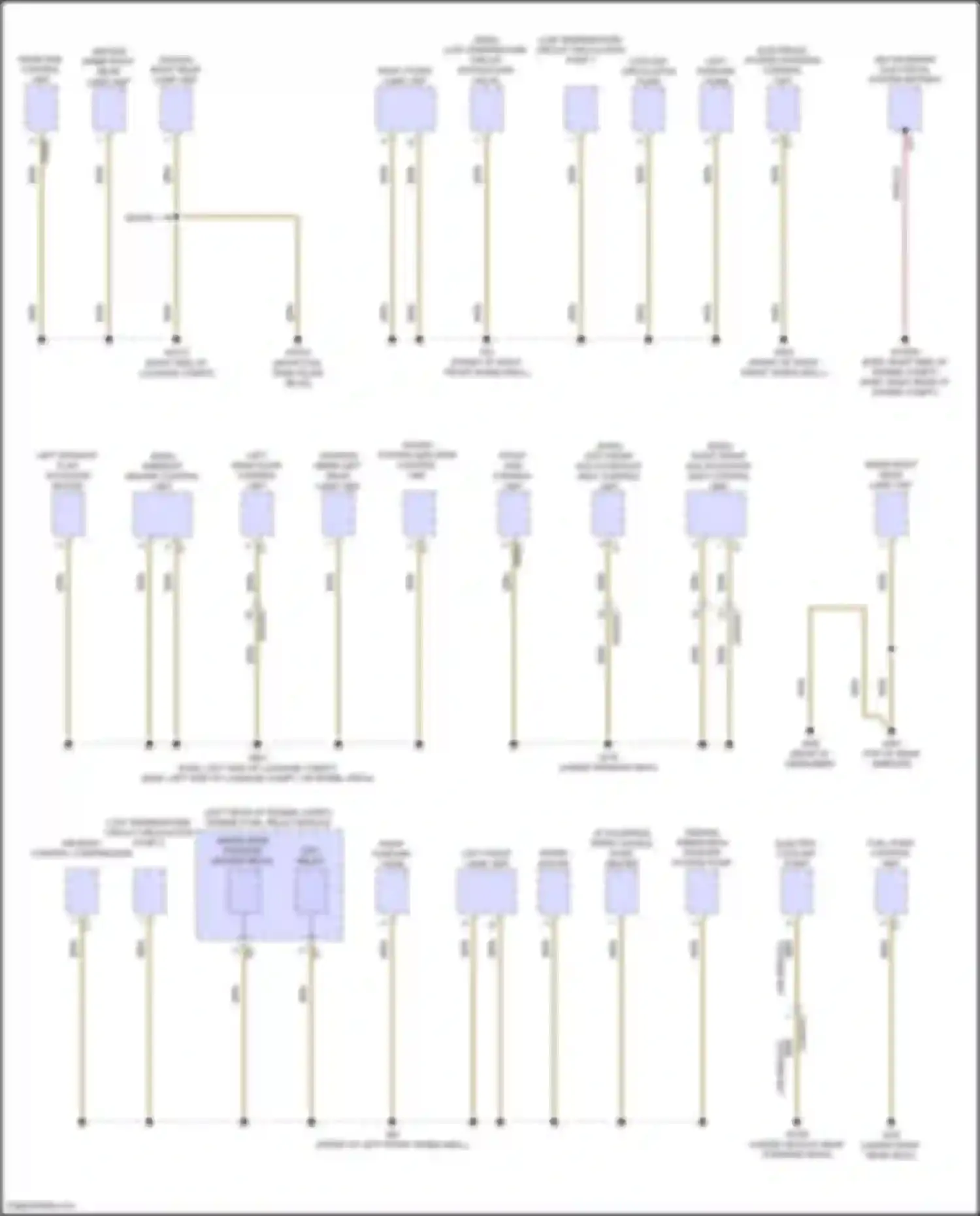 E-class Mercedes-Benz W214/S214 (2023-2024): Ground distribution circuit (3 of 6)
