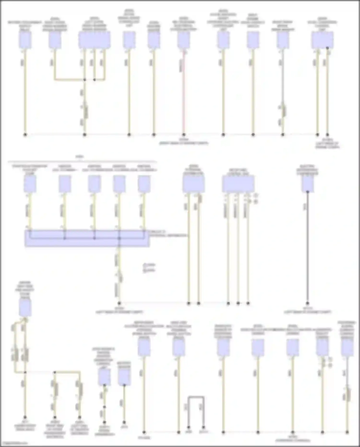 E-class Mercedes-Benz W214/S214 (2023-2024): Ground distribution circuit (6 of 6)