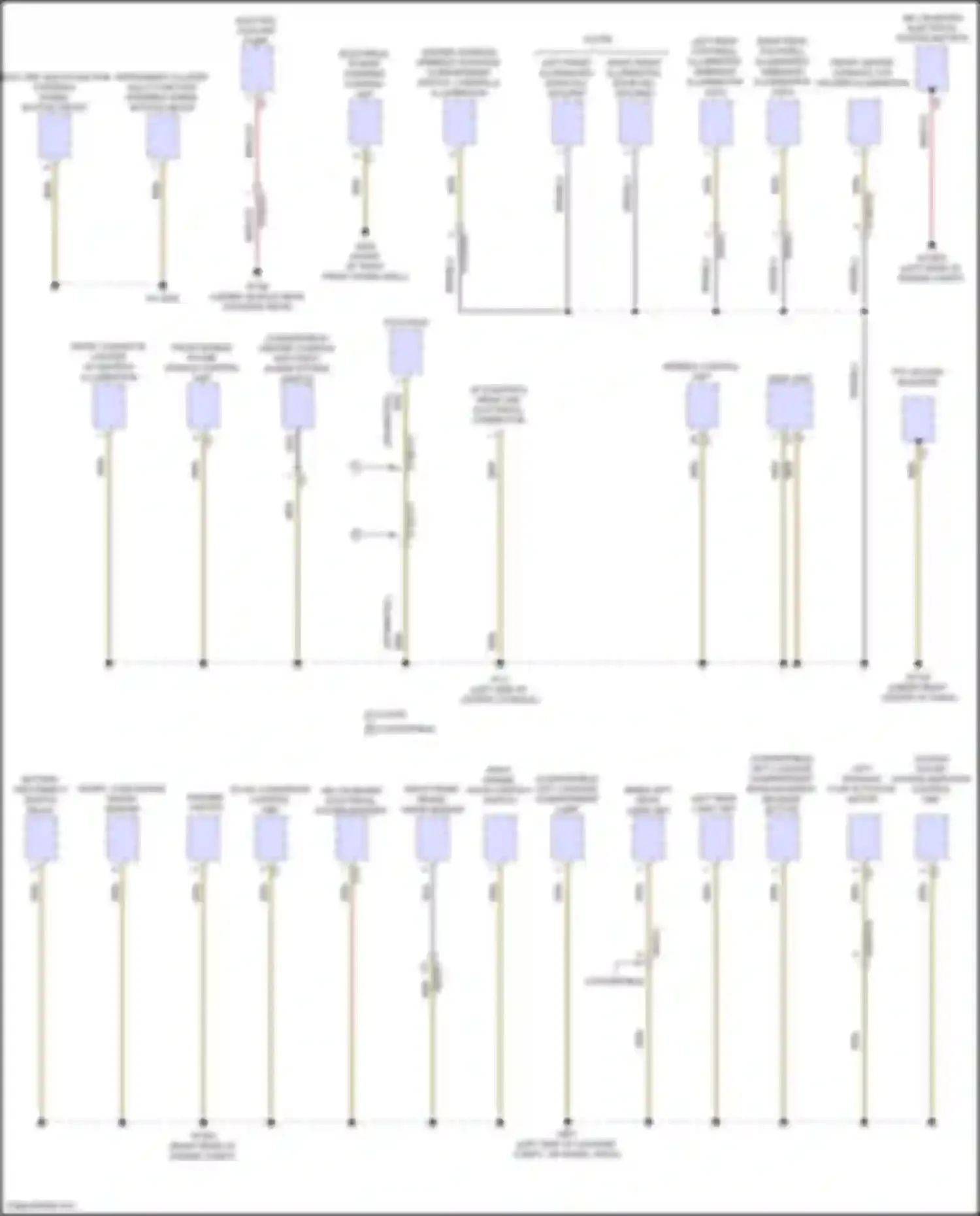 E-class Mercedes-Benz W214/S214 (2023-2024): Ground distribution circuit, coupe (1 of 6)