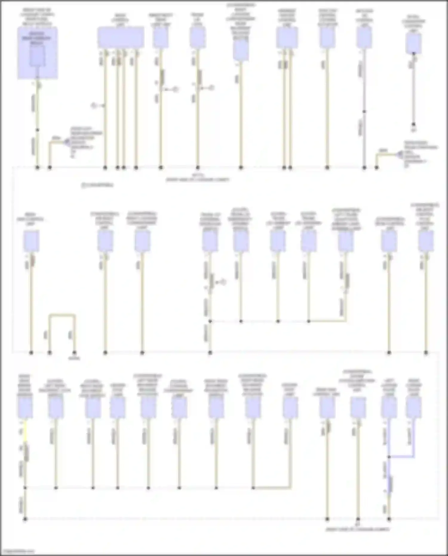 E-class Mercedes-Benz W214/S214 (2023-2024): Ground distribution circuit, coupe (2 of 6)