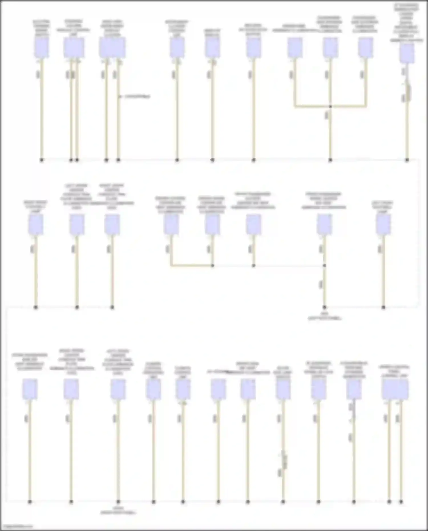 E-class Mercedes-Benz W214/S214 (2023-2024): Ground distribution circuit, coupe (4 of 6)