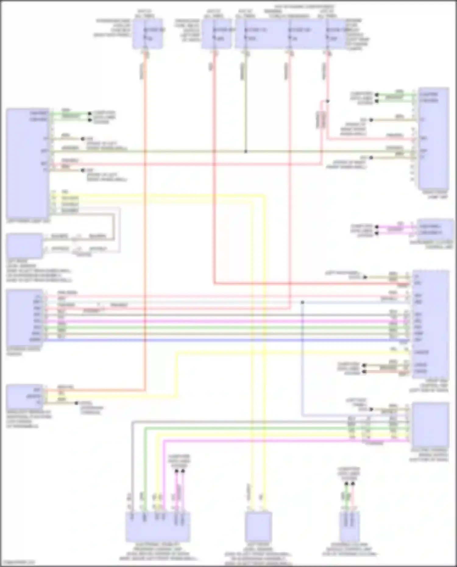 E-class Mercedes-Benz W214/S214 (2023-2024): Headlights circuit