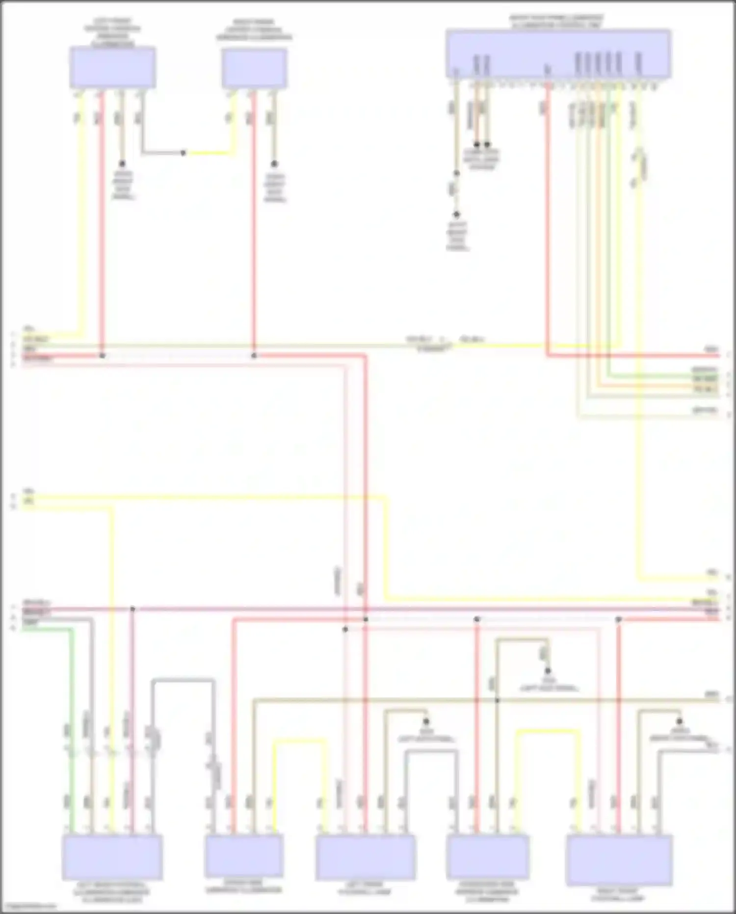 E-class Mercedes-Benz W214/S214 (2023-2024): Courtesy lamps circuit, wagon (3 of 6)