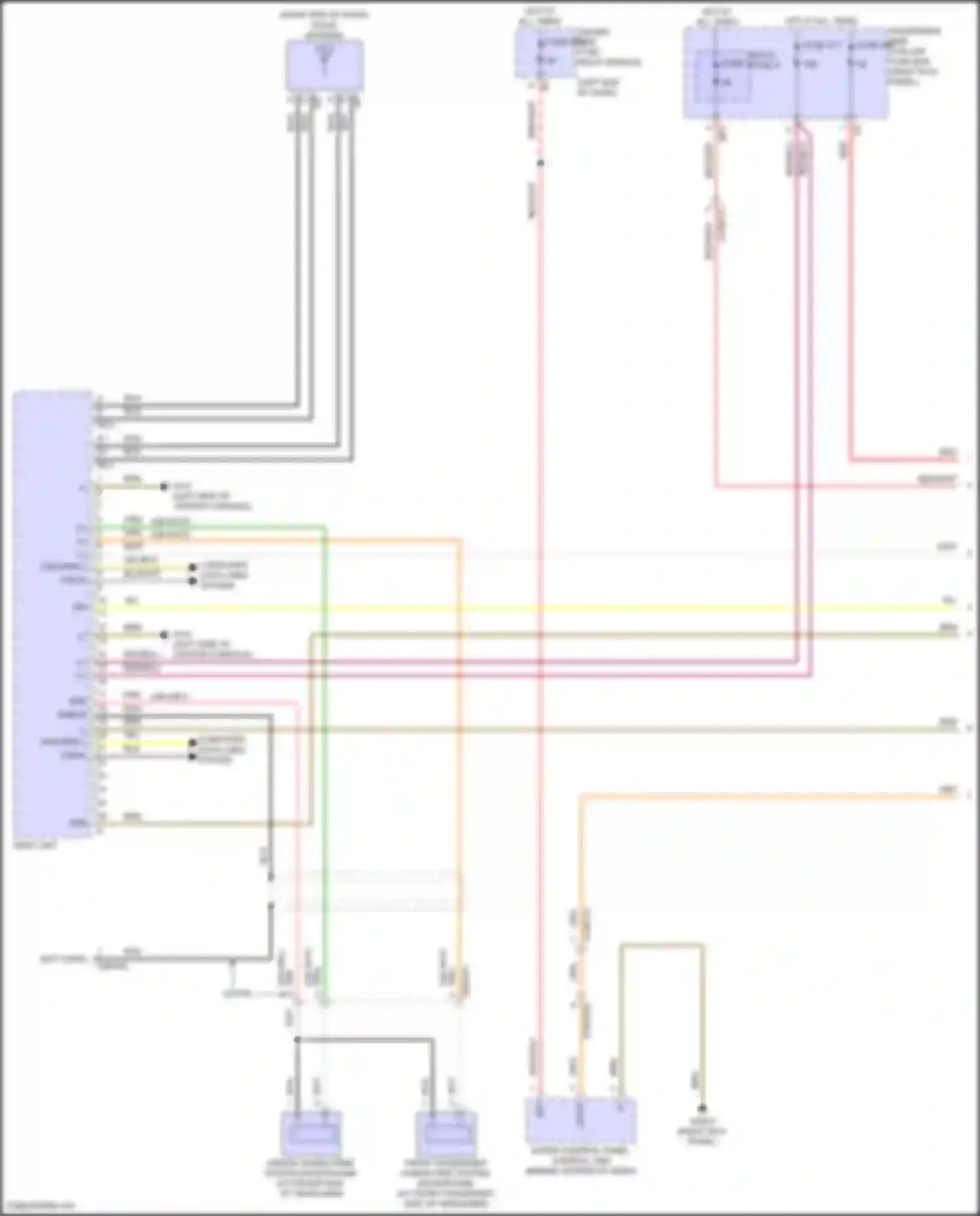 E-class Mercedes-Benz W214/S214 (2023-2024): Comand actuation circuit, convertible (1 of 4)