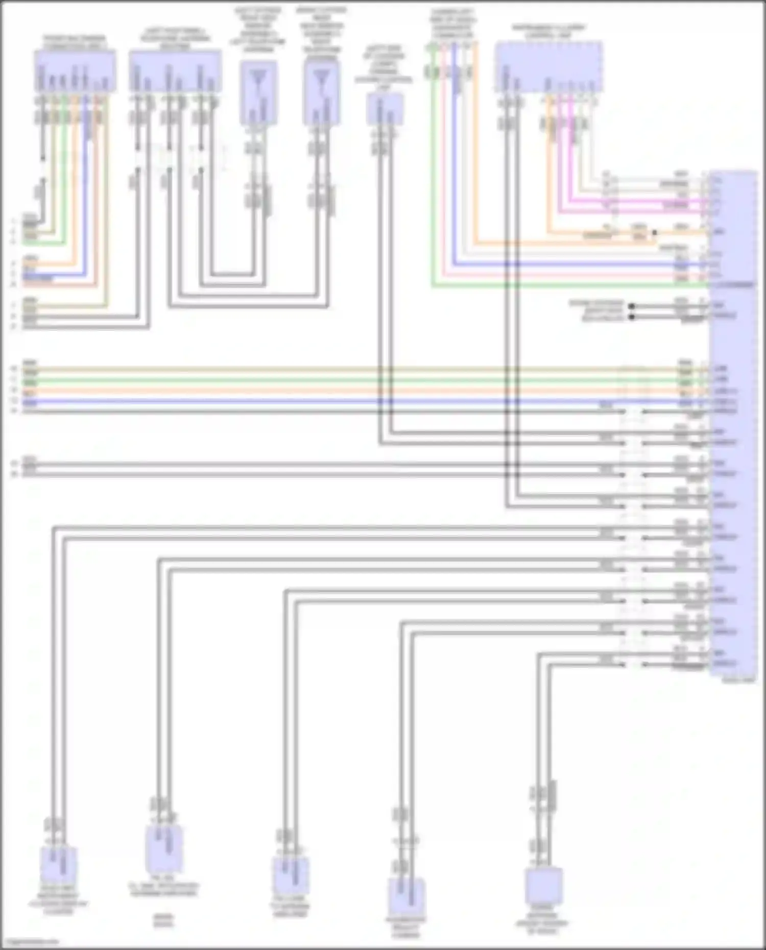E-class Mercedes-Benz W214/S214 (2023-2024): Comand actuation circuit, convertible (4 of 4)