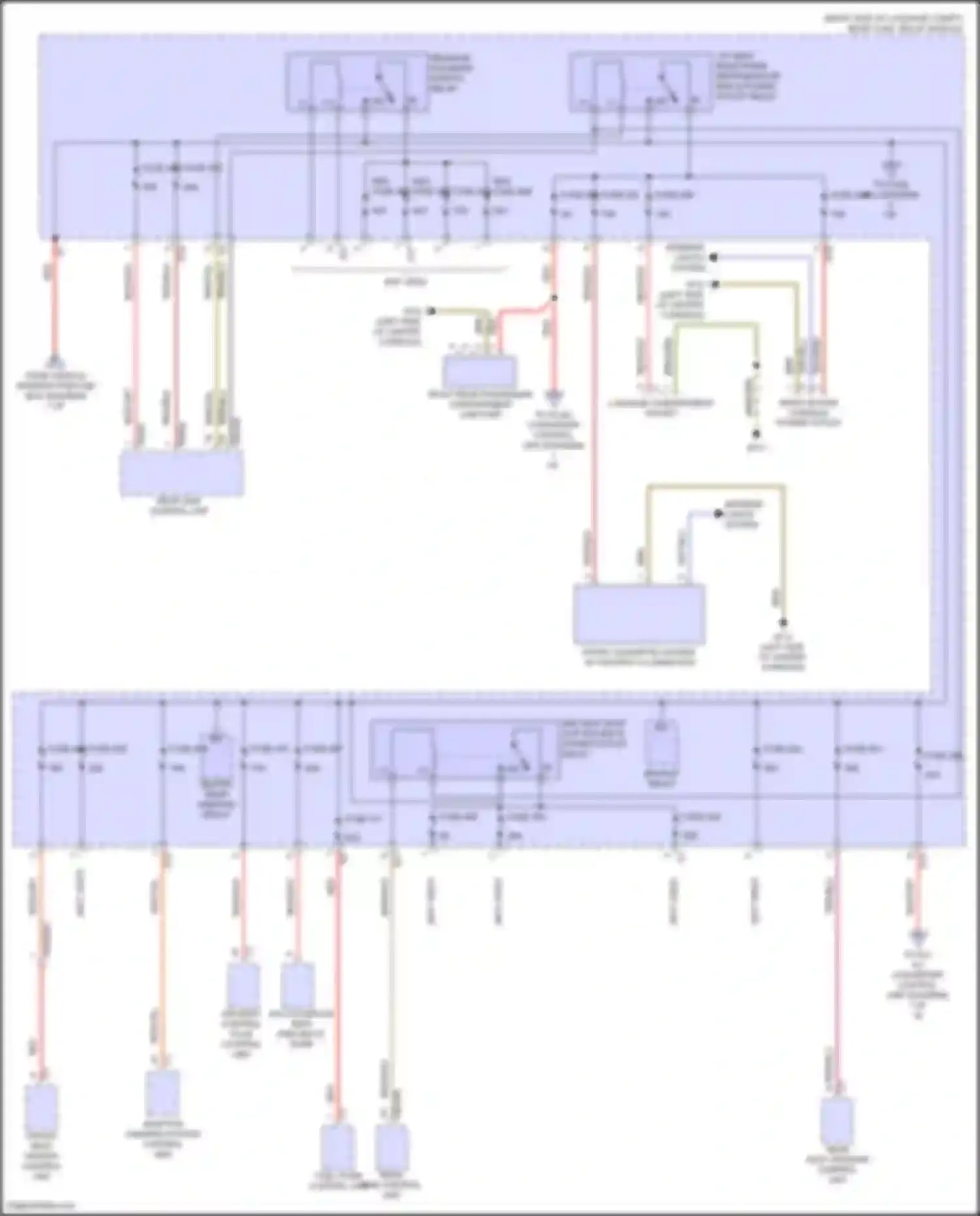 E-class Mercedes-Benz W214/S214 (2023-2024): Power distribution circuit (3 of 8)