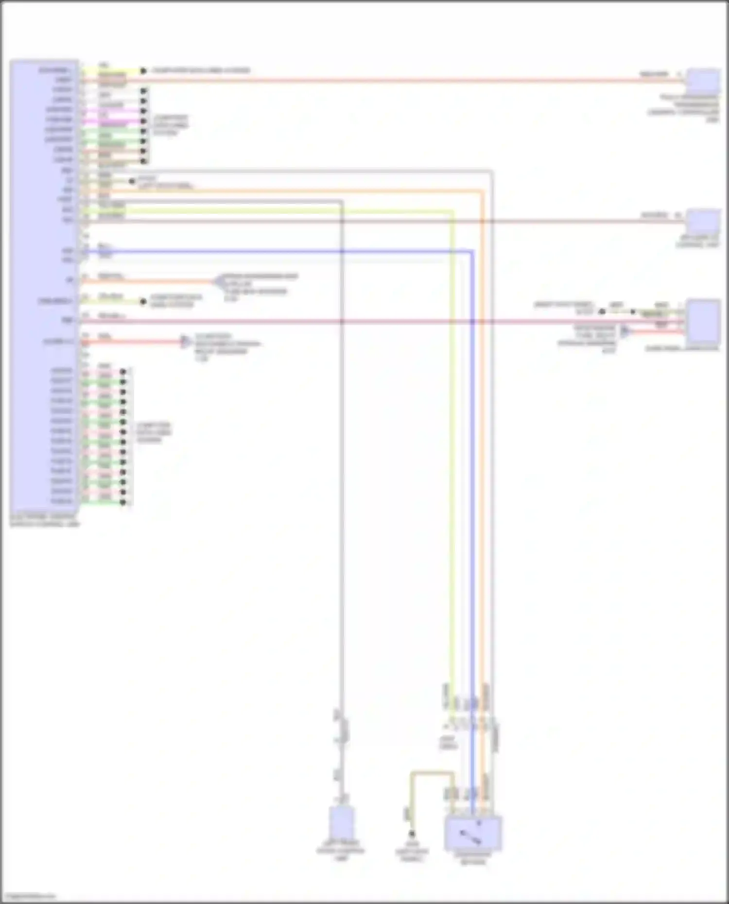 E-class Mercedes-Benz W214/S214 (2023-2024): Power distribution circuit (7 of 8)