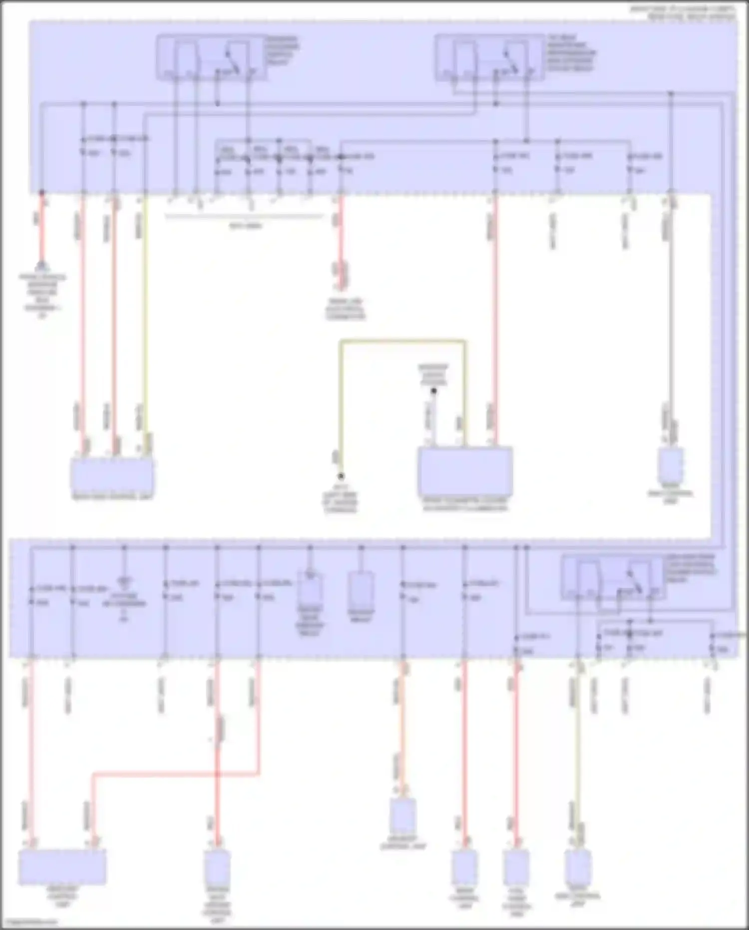 E-class Mercedes-Benz W214/S214 (2023-2024): Power distribution circuit, convertible (3 of 8)