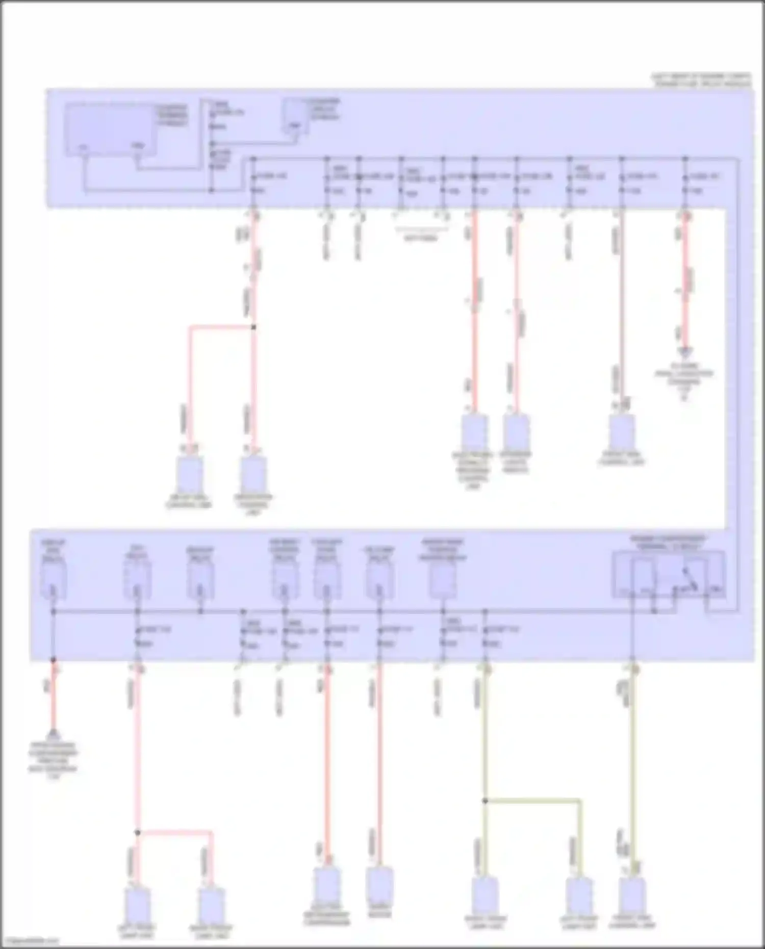 E-class Mercedes-Benz W214/S214 (2023-2024): Power distribution circuit, convertible (8 of 8)