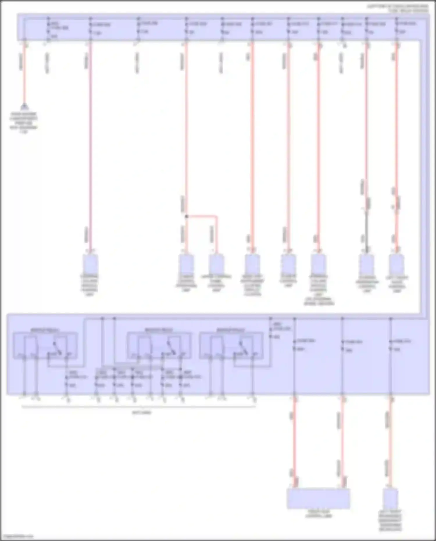 E-class Mercedes-Benz W214/S214 (2023-2024): Power distribution circuit, coupe (2 of 8)