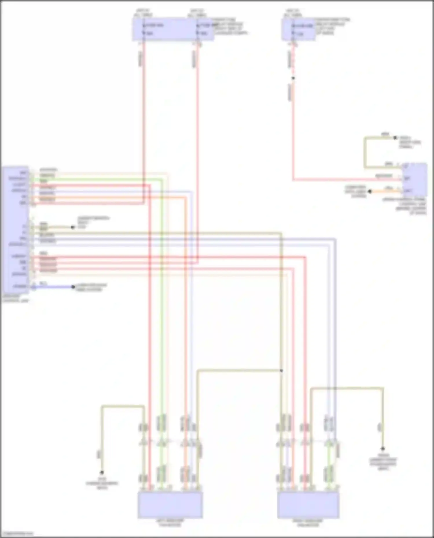 E-class Mercedes-Benz W214/S214 (2023-2024): Airscarf system circuit