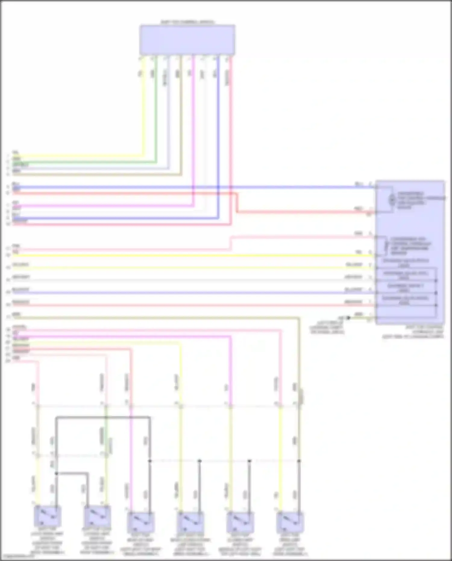 E-class Mercedes-Benz W214/S214 (2023-2024): Convertible top circuit (2 of 2)