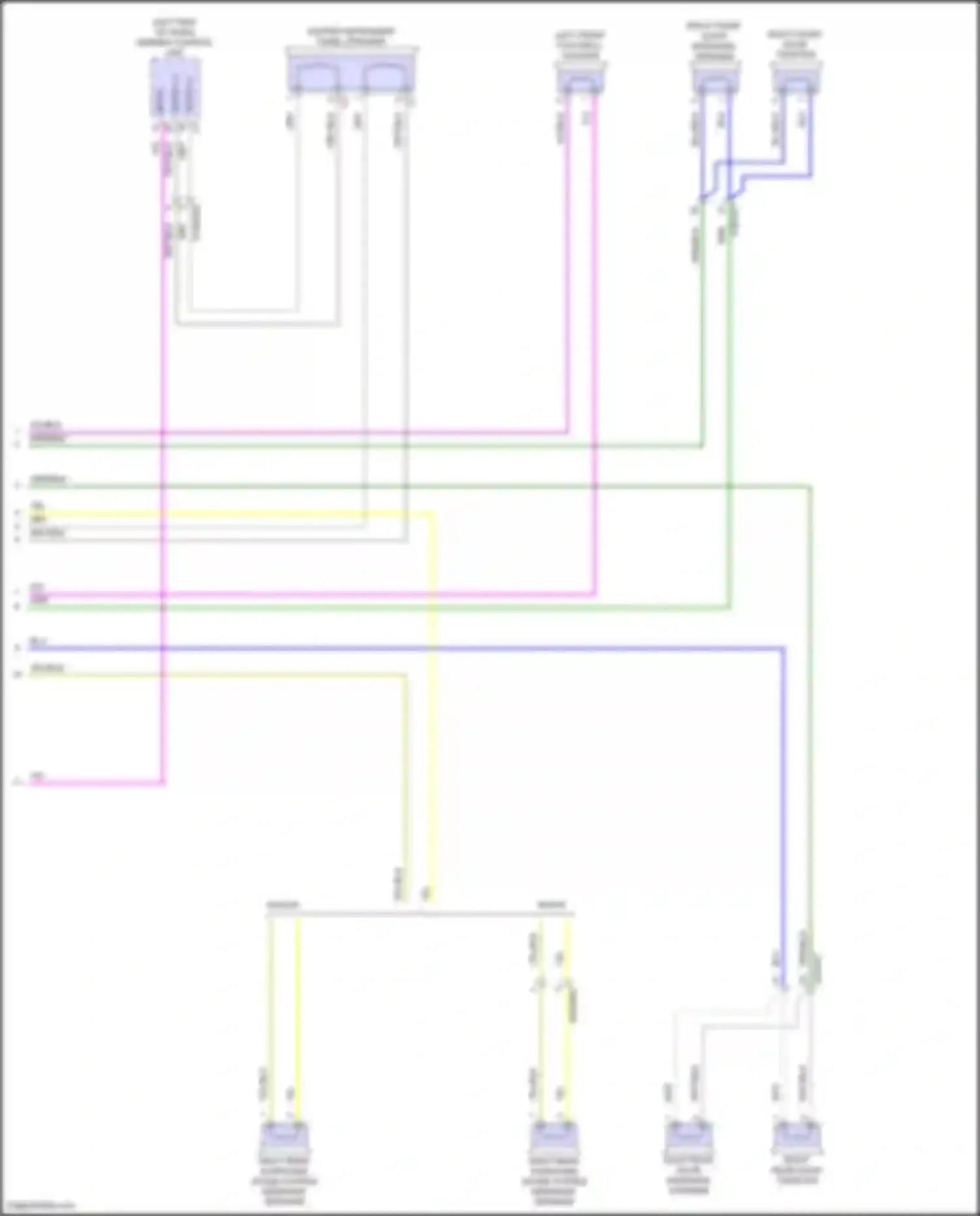 E-class Mercedes-Benz W214/S214 (2023-2024): Sound amplifier circuit (2 of 2)