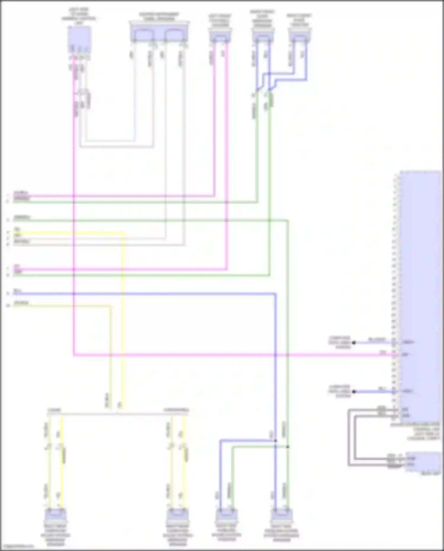 E-class Mercedes-Benz W214/S214 (2023-2024): Sound amplifier circuit, convertible (2 of 2)