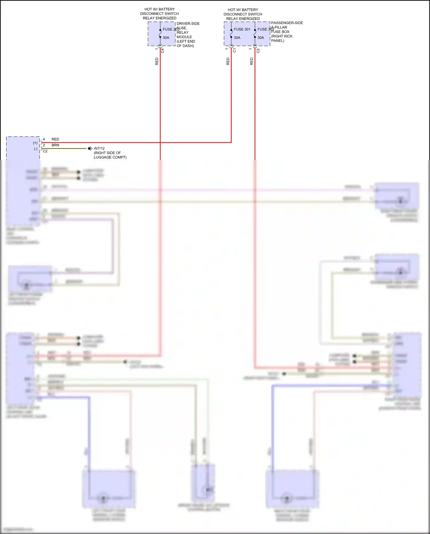 Wiring diagram computer data lines system for Mercedes-Benz E-class W214/S214 (2023-2024) (258 of 275)
