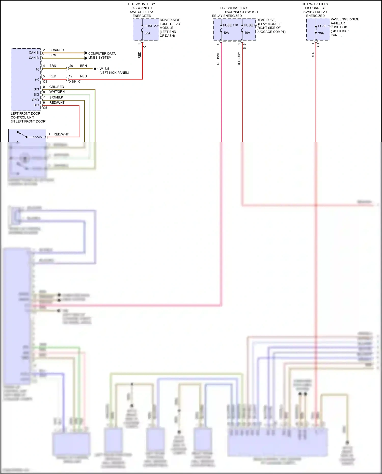 Wiring diagram computer data lines system for Mercedes-Benz E-class W214/S214 (2023-2024) (144 of 275)
