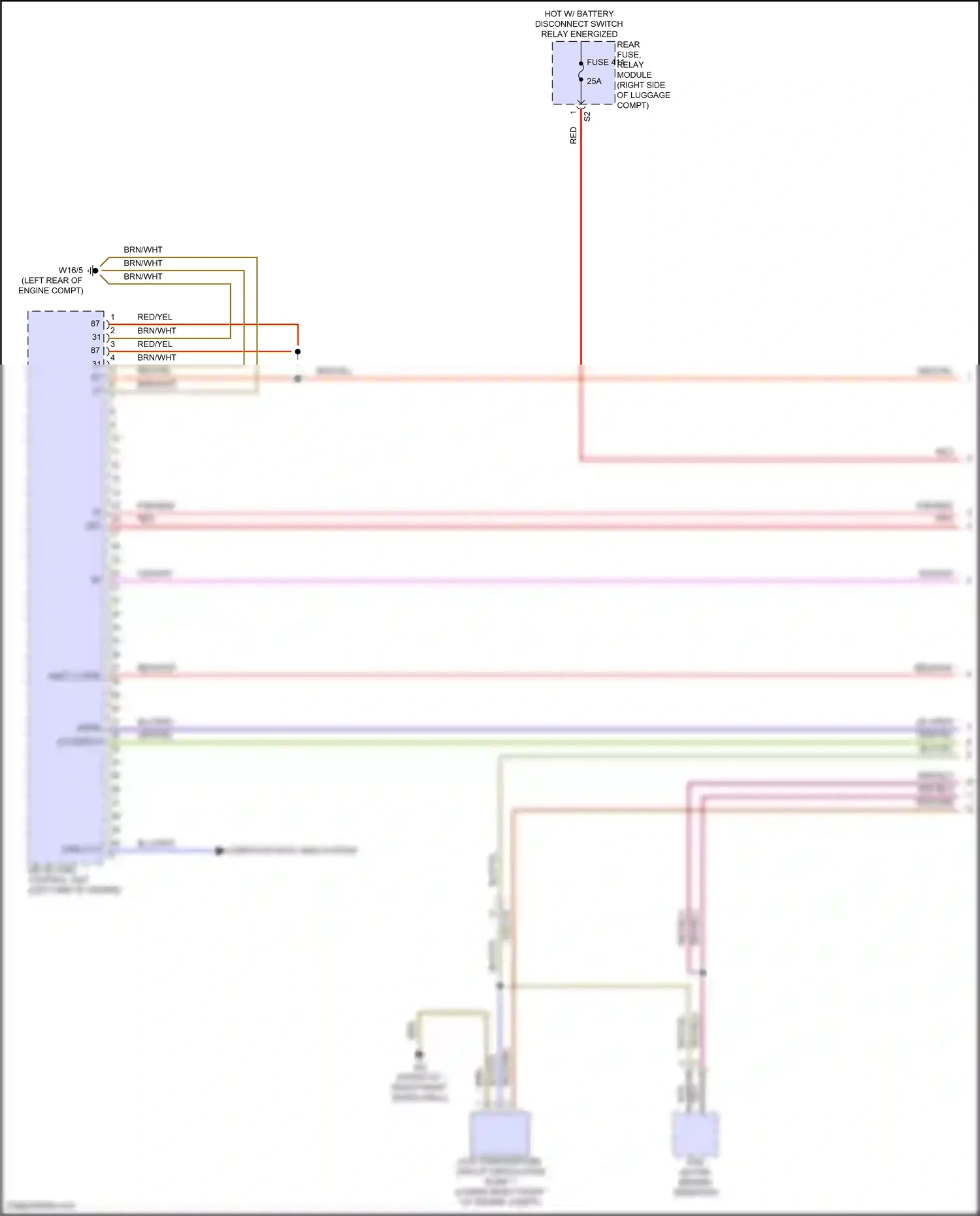 Wiring diagram computer data lines system for Mercedes-Benz E-class W214/S214 (2023-2024) (87 of 275)