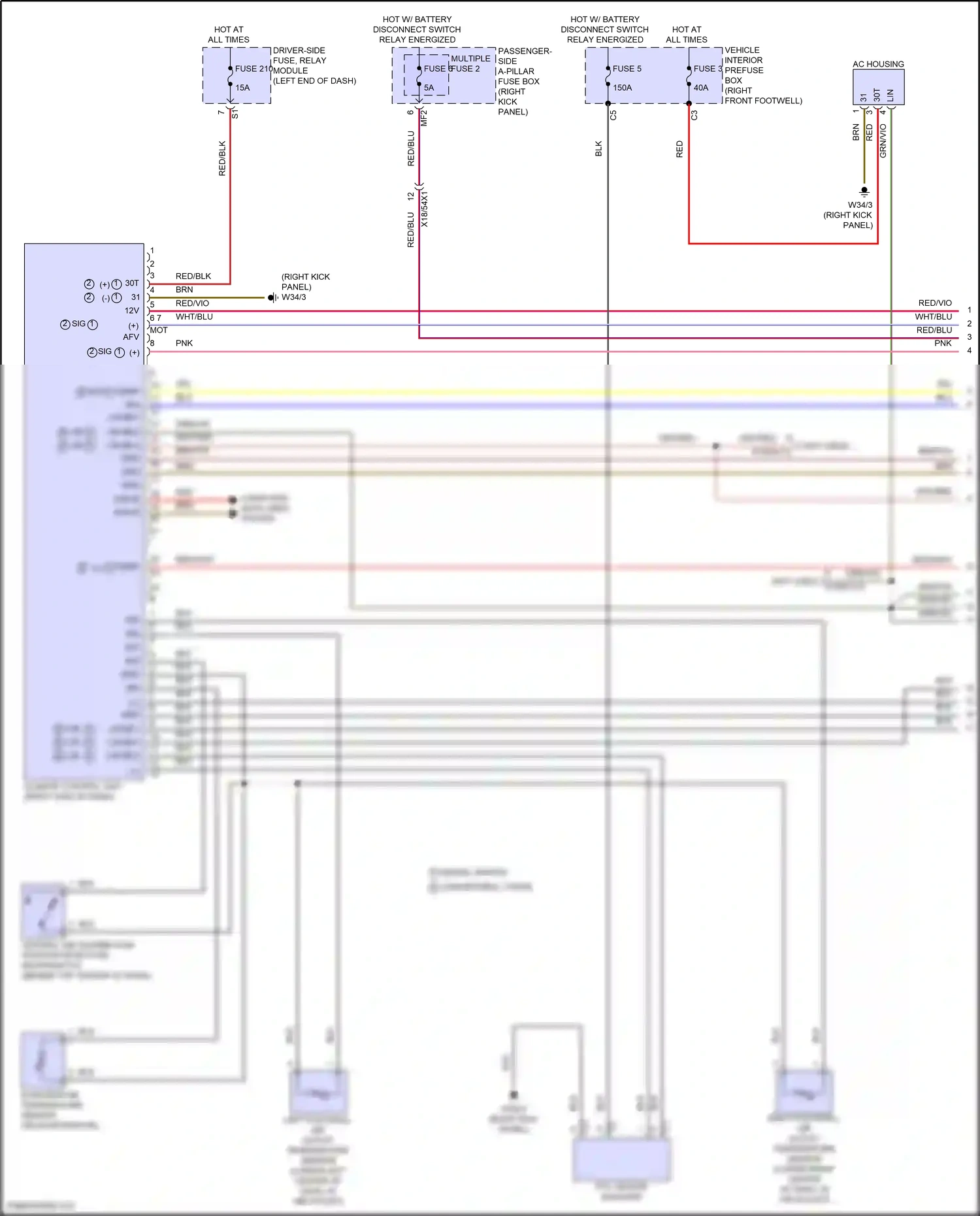 Wiring diagram computer data lines system for Mercedes-Benz E-class W214/S214 (2023-2024) (3 of 275)