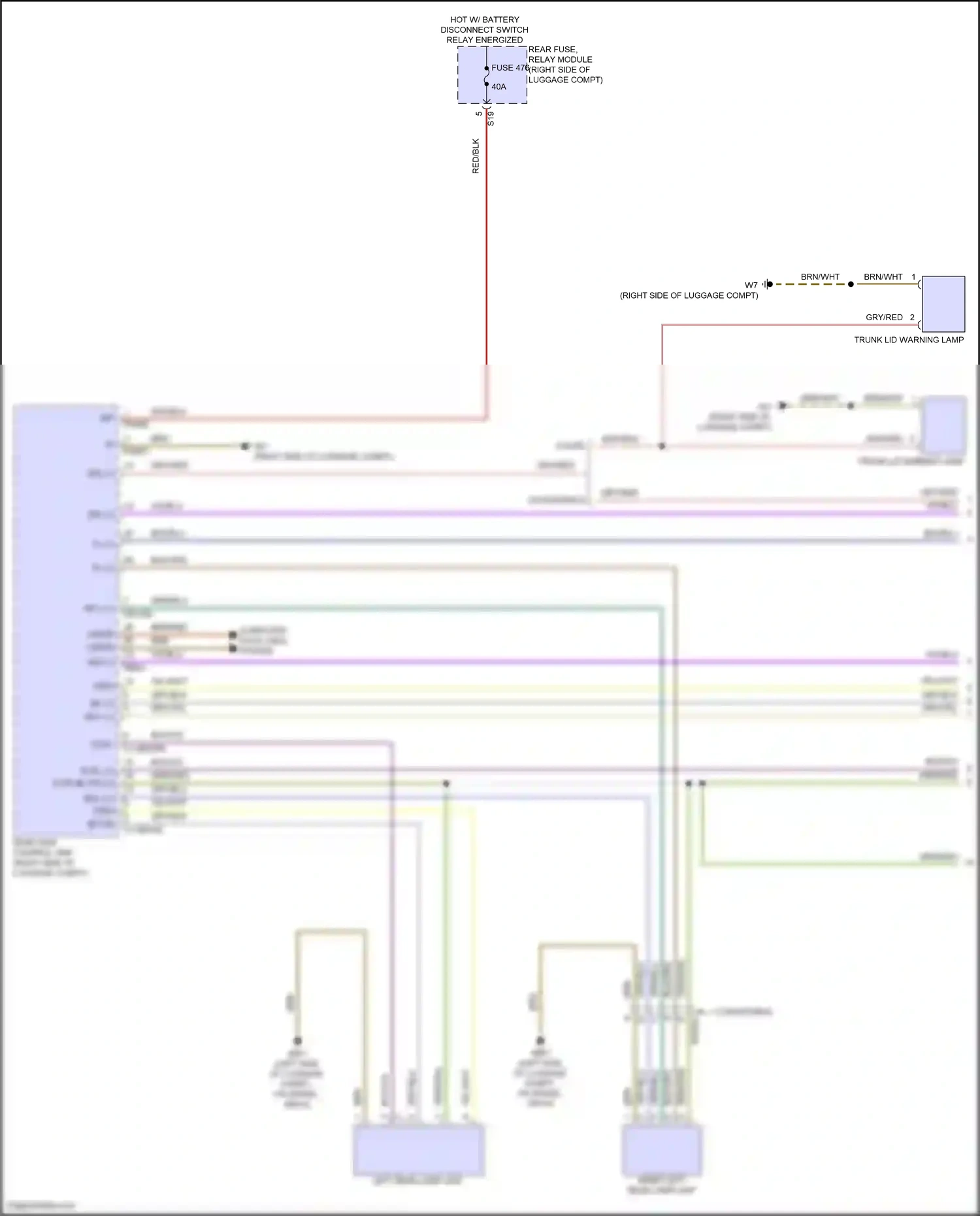 Wiring diagram computer data lines system for Mercedes-Benz E-class W214/S214 (2023-2024) (134 of 275)