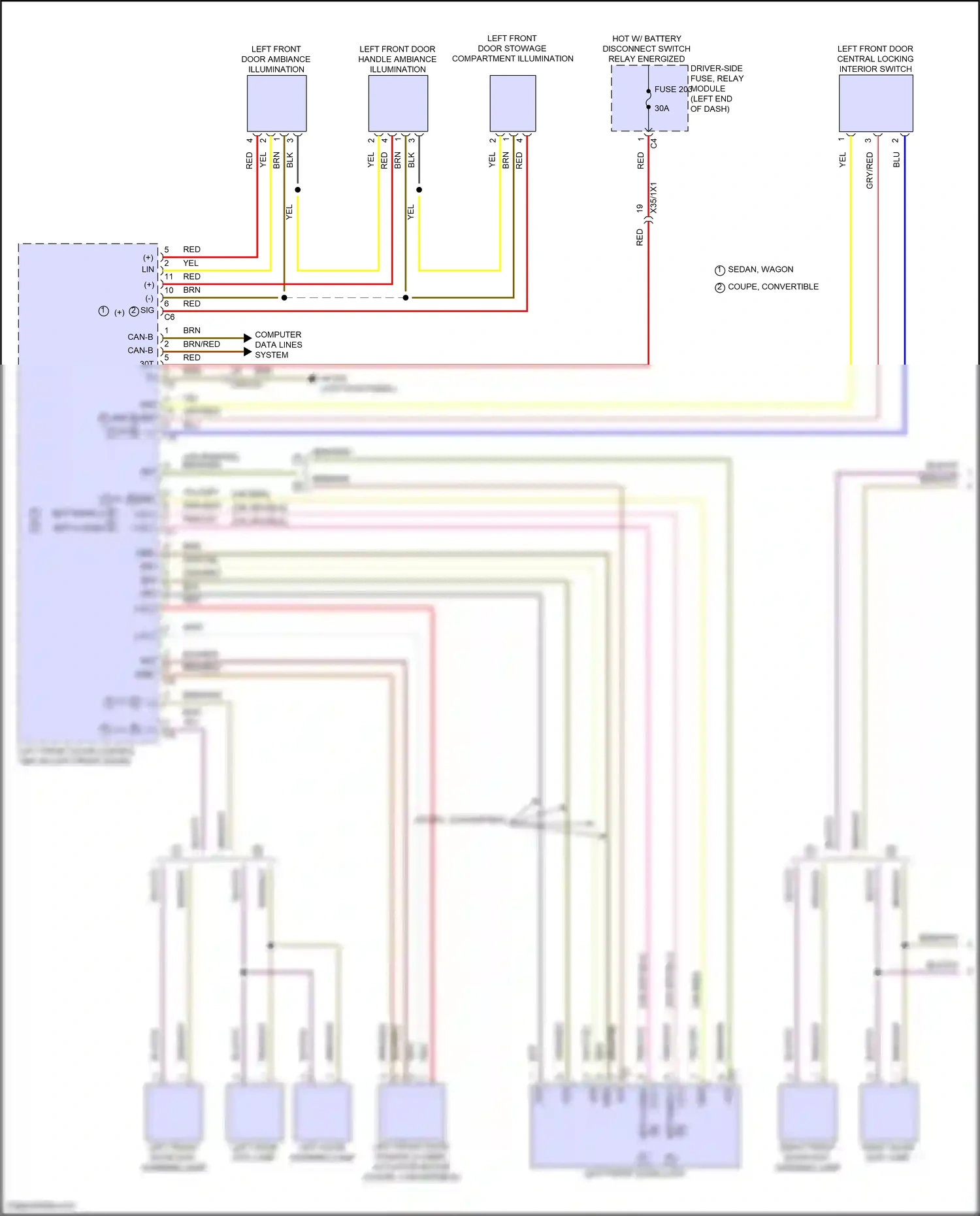 Wiring diagram computer data lines system for Mercedes-Benz E-class W214/S214 (2023-2024) (71 of 275)